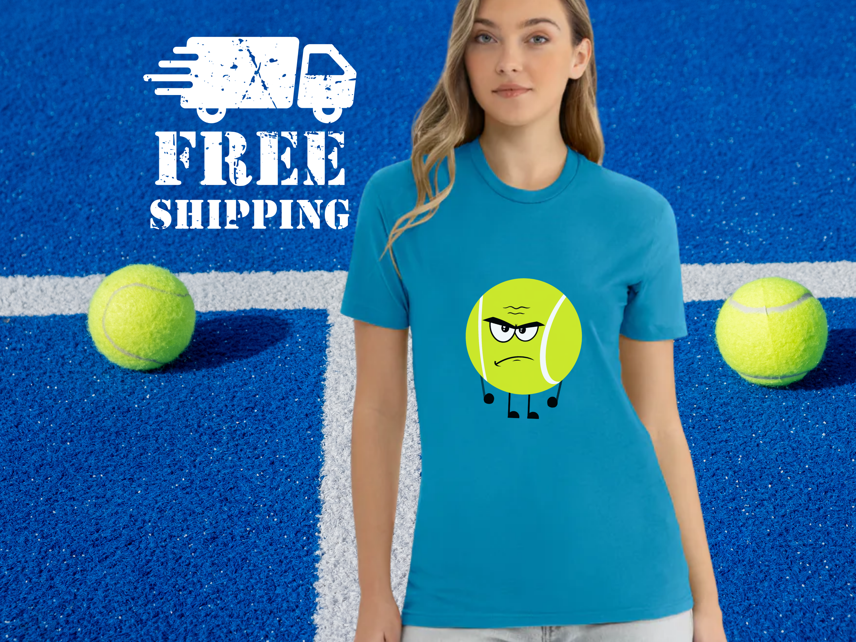 Angry Tennis Ball T-Shirt, Fun Sports Tee, Unisex Cotton Crew Shirt, Men Women Casual Playful Top, Tennis Lover Gift product thumbnail image Angry Tennis Ball T-Shirt, Fun Sports Tee, Unisex Cotton Crew Shirt, Men Women Casual Playful Top, Tennis Lover Gift product thumbnail image