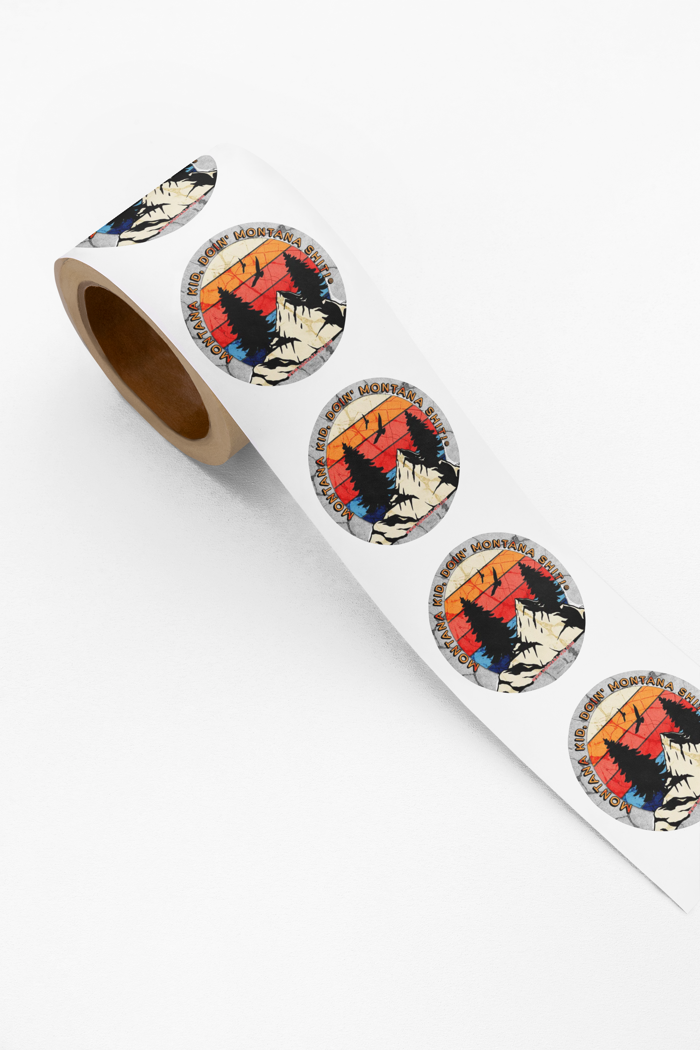 Montana Adventure Badge, Indoor\Outdoor - Dark Grey Background product thumbnail image