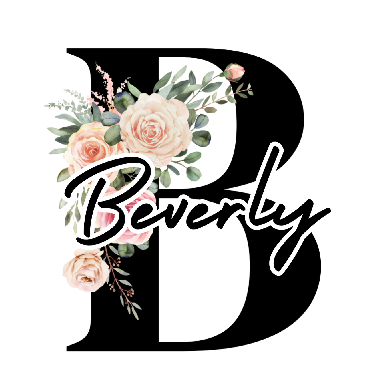 Personalized Floral Initial Coffee Mug | Custom Name Cup | Gift for Her | Birthday, Wedding, Mother's Day, Housewarming product thumbnail image