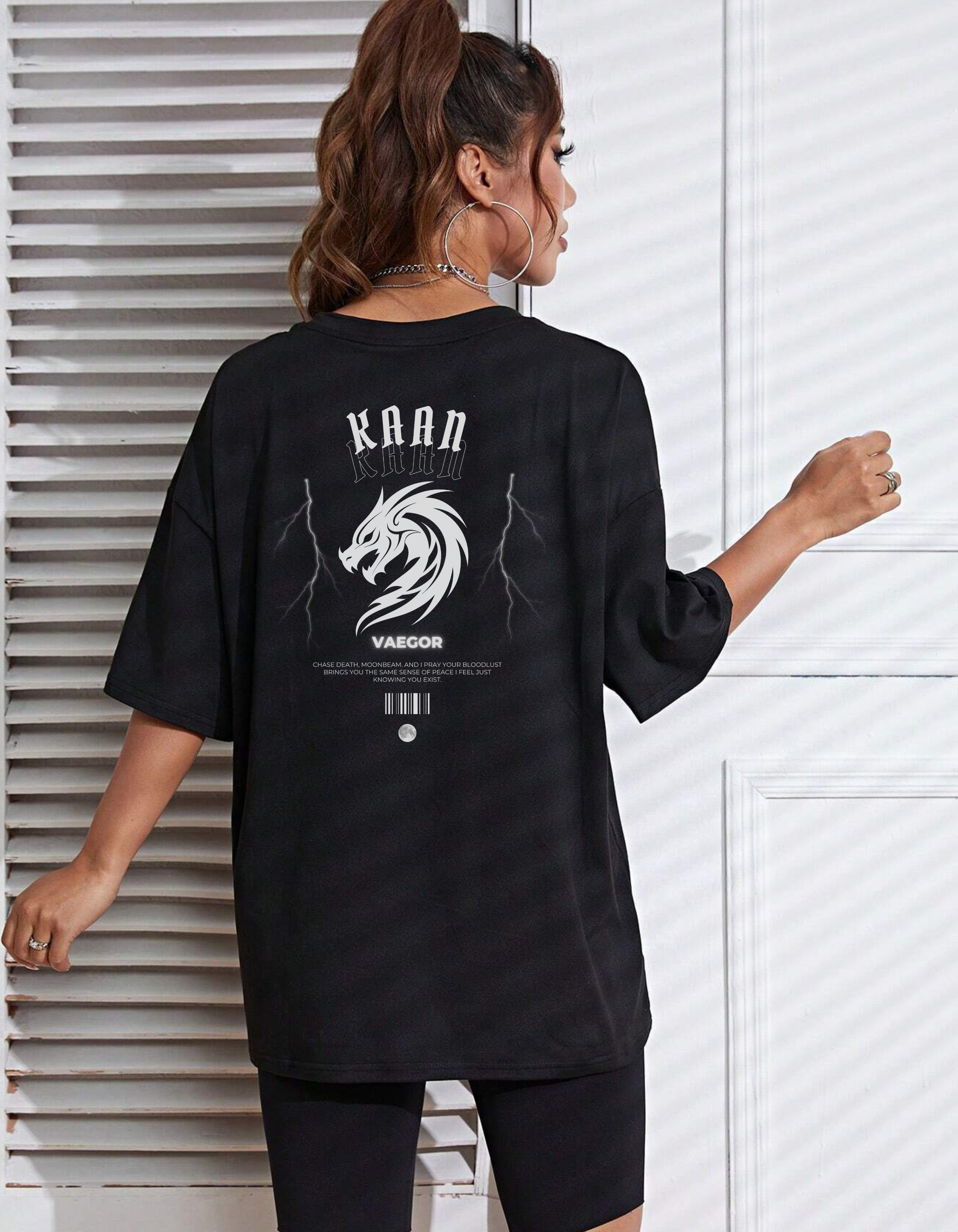 Kaan Vaegor T-Shirt, When The Moon Hatched