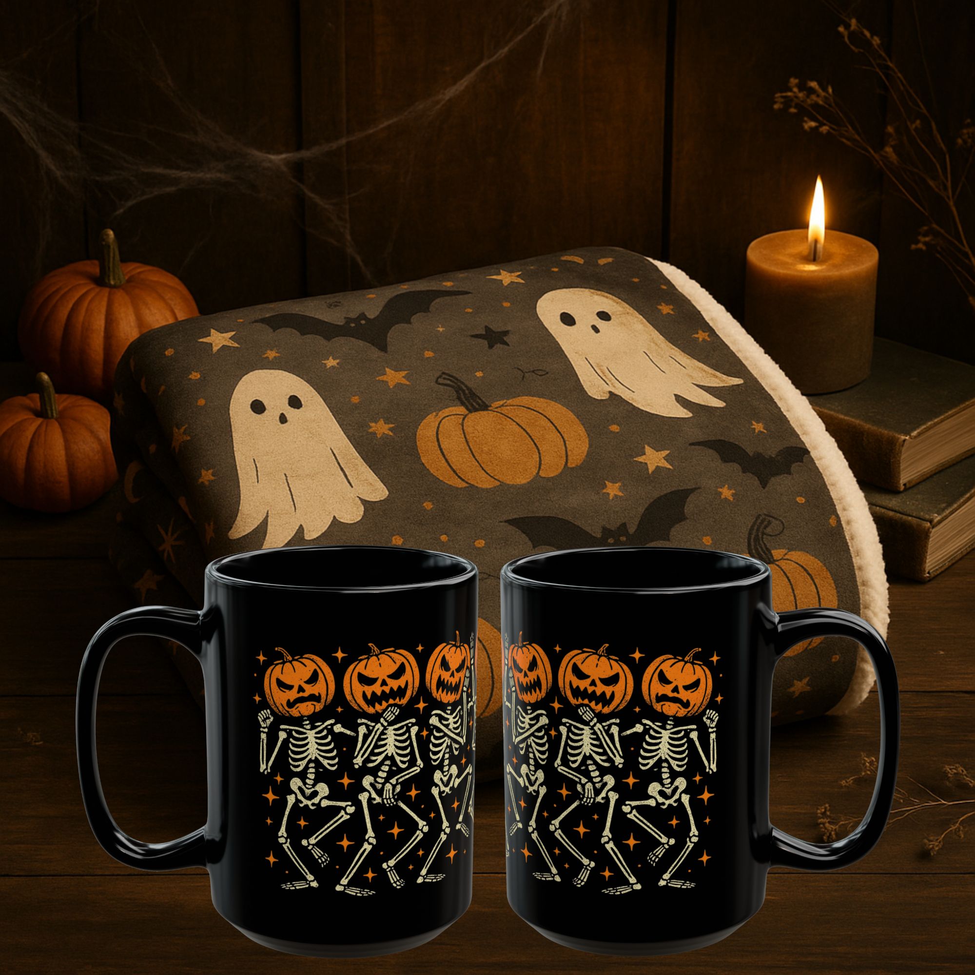 Halloween Skeleton Dance Mug  product thumbnail image