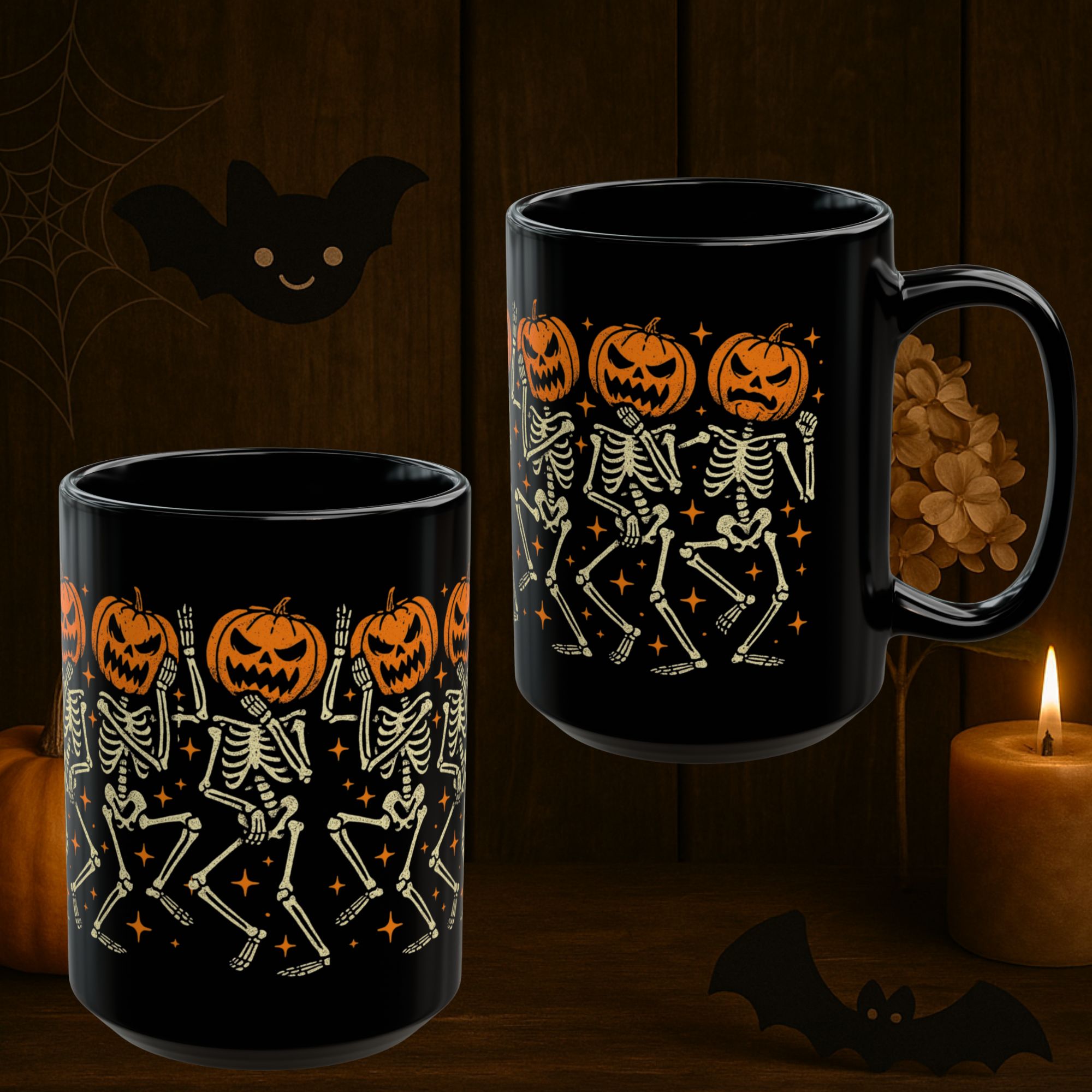 Halloween Skeleton Dance Mug  product thumbnail image