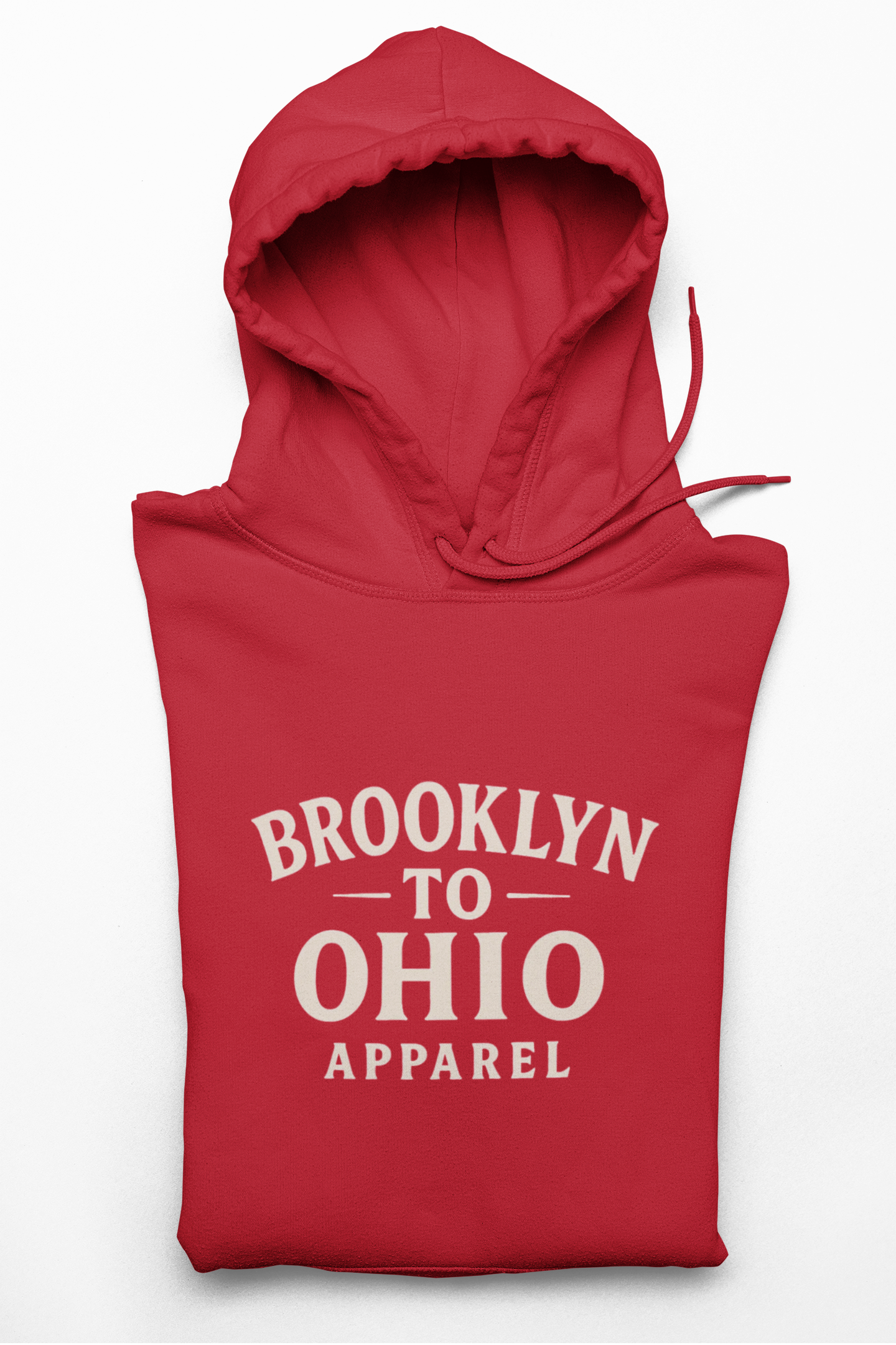 Brooklyn to Ohio Apparel Classic Black Hoodie product thumbnail image