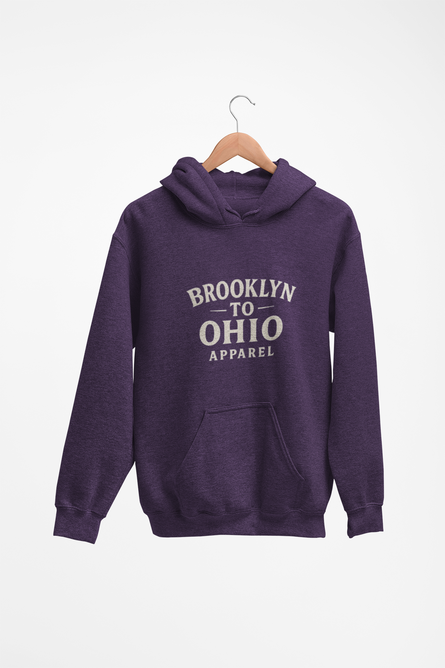 Brooklyn to Ohio Apparel Classic Black Hoodie product thumbnail image Brooklyn to Ohio Apparel Classic Black Hoodie product thumbnail image