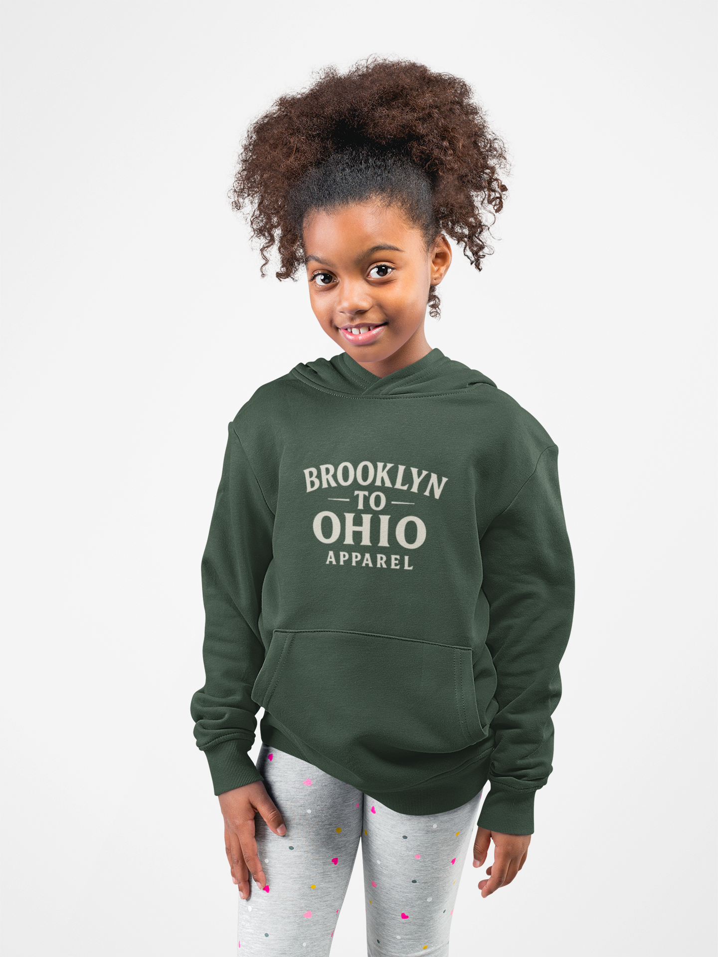 Brooklyn to Ohio Apparel Classic Black Hoodie product thumbnail image Brooklyn to Ohio Apparel Classic Black Hoodie product thumbnail image