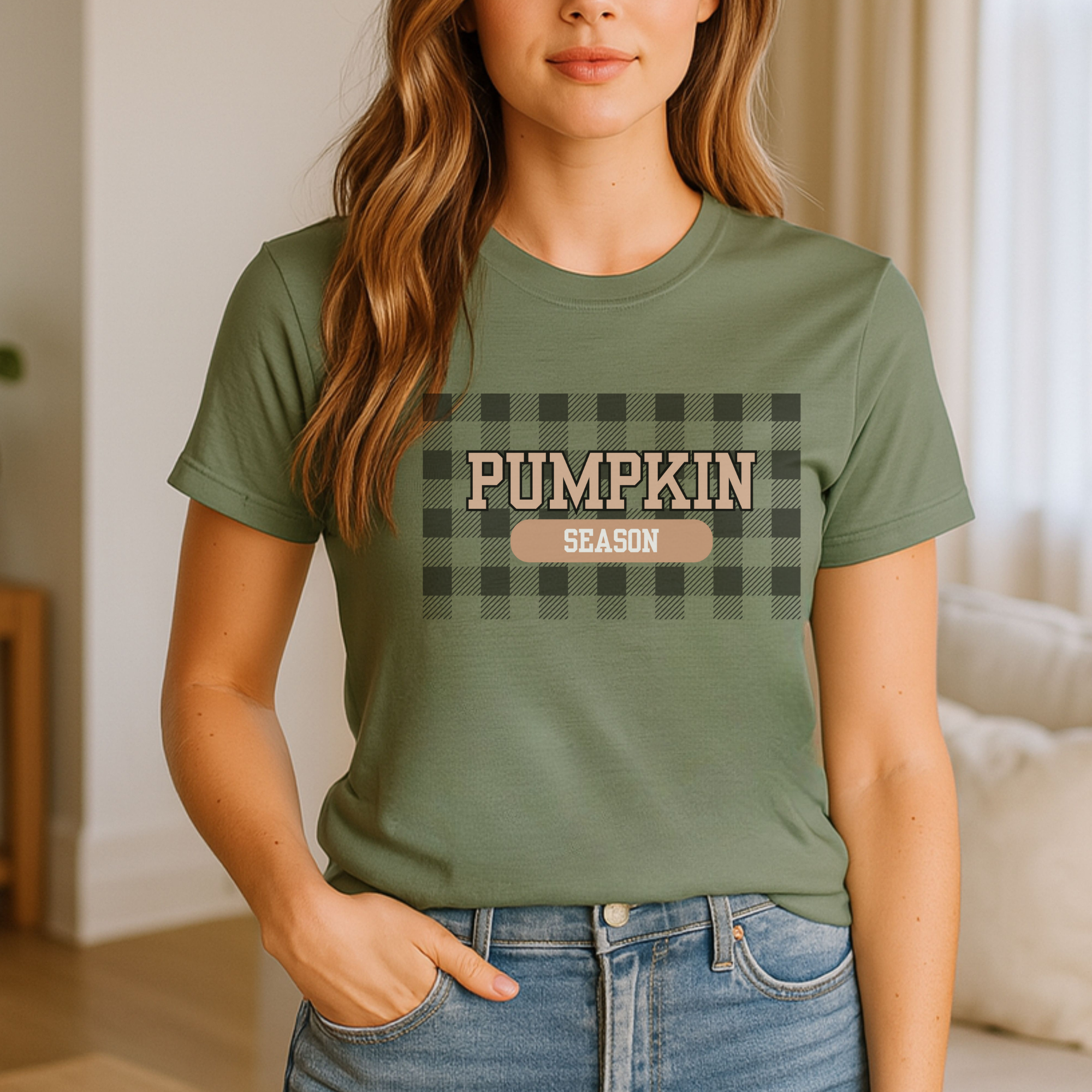 Pumpkin Season Unisex T-Shirt - Cozy Fall Vibes for Halloween, Thanksgiving, Autumn Casual Wear, Gift for Friends, Family product thumbnail image Pumpkin Season Unisex T-Shirt - Cozy Fall Vibes for Halloween, Thanksgiving, Autumn Casual Wear, Gift for Friends, Family product thumbnail image