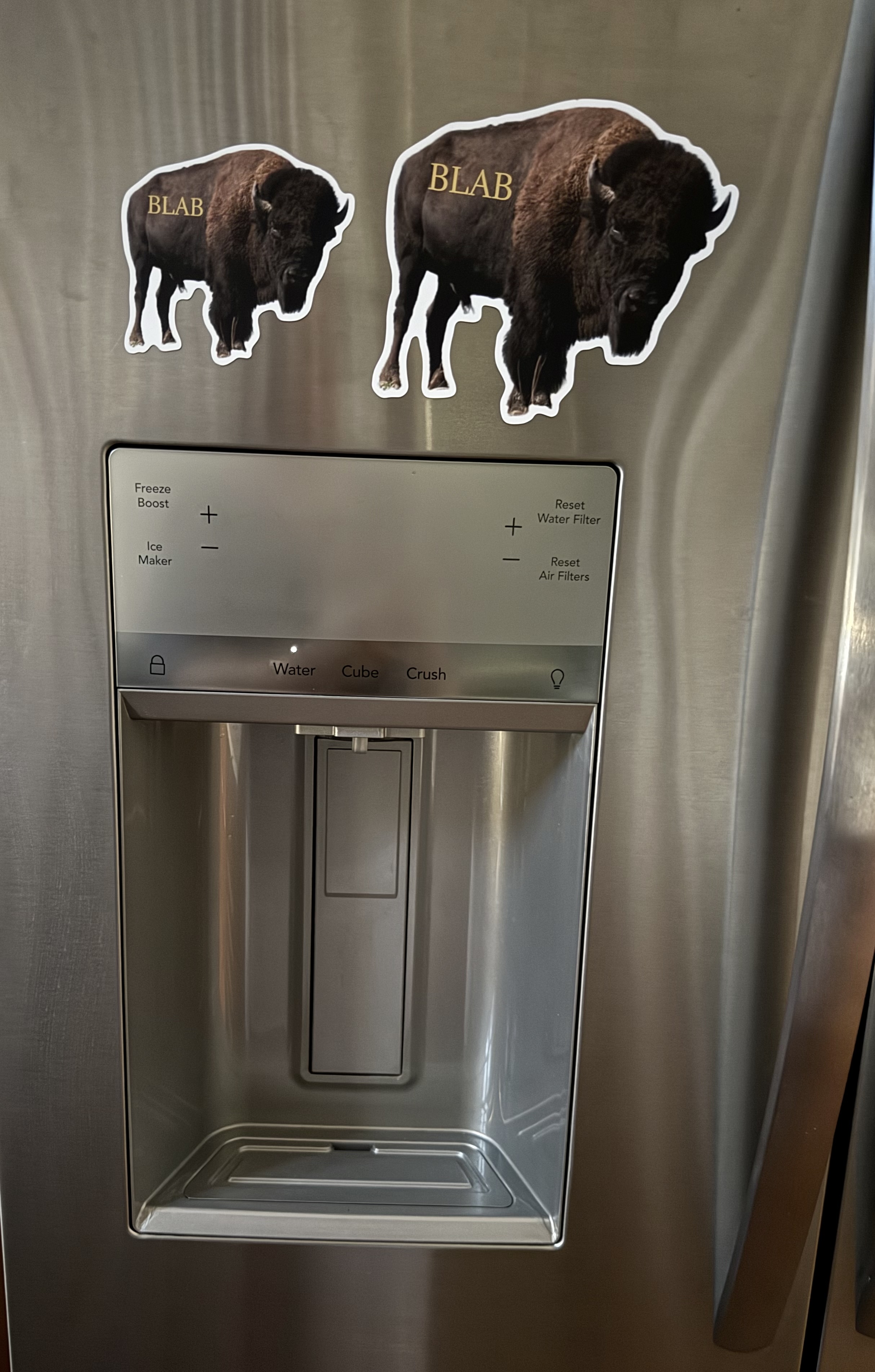 BLAB Die-Cut Magnet-2 sizes product thumbnail image BLAB Die-Cut Magnet-2 sizes product thumbnail image