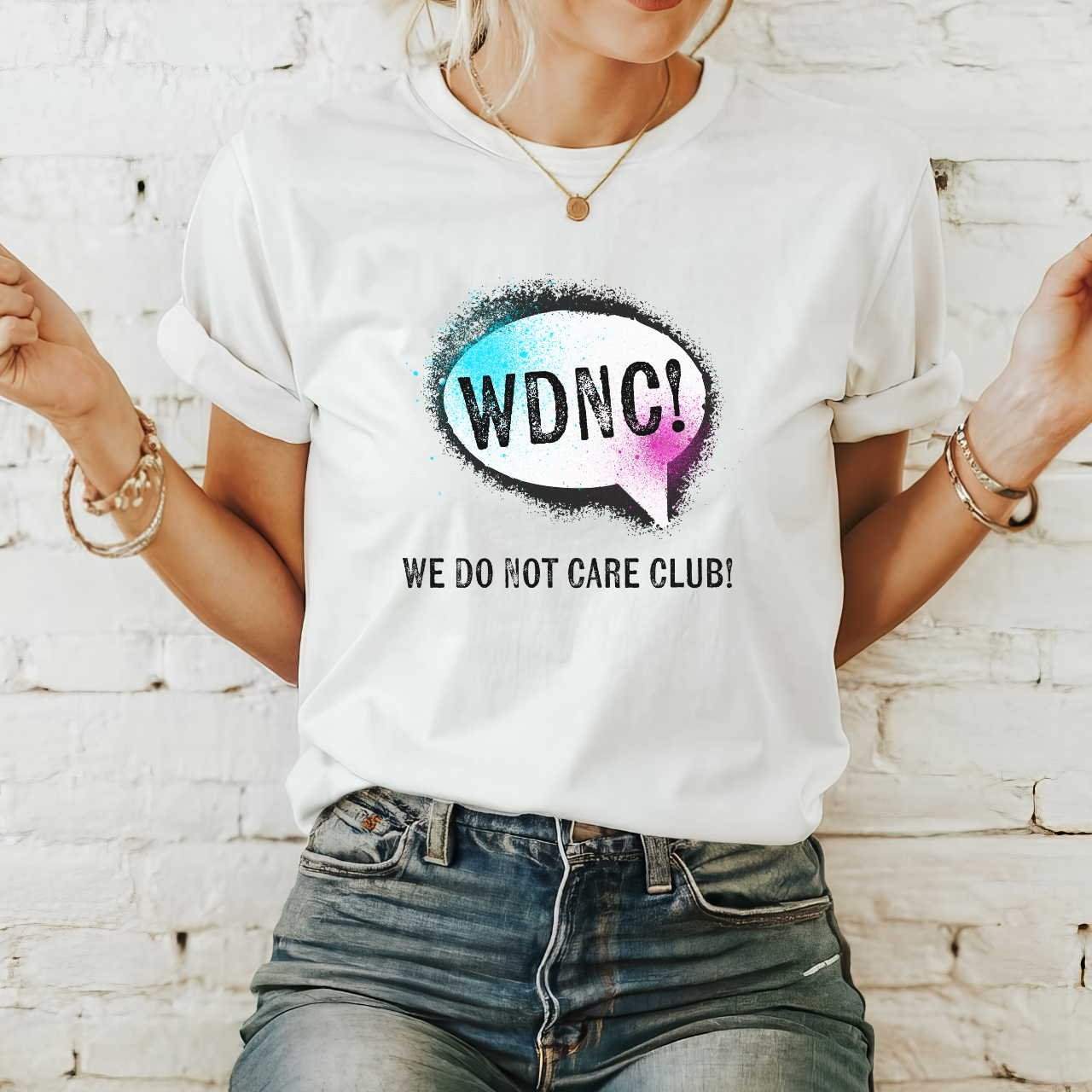Unisex Softstyle T-Shirt with 'We Do Not Care Club' Design | Casual Wear, Gift for Friends, Everyday Style, Fun Statement Tee, [...]