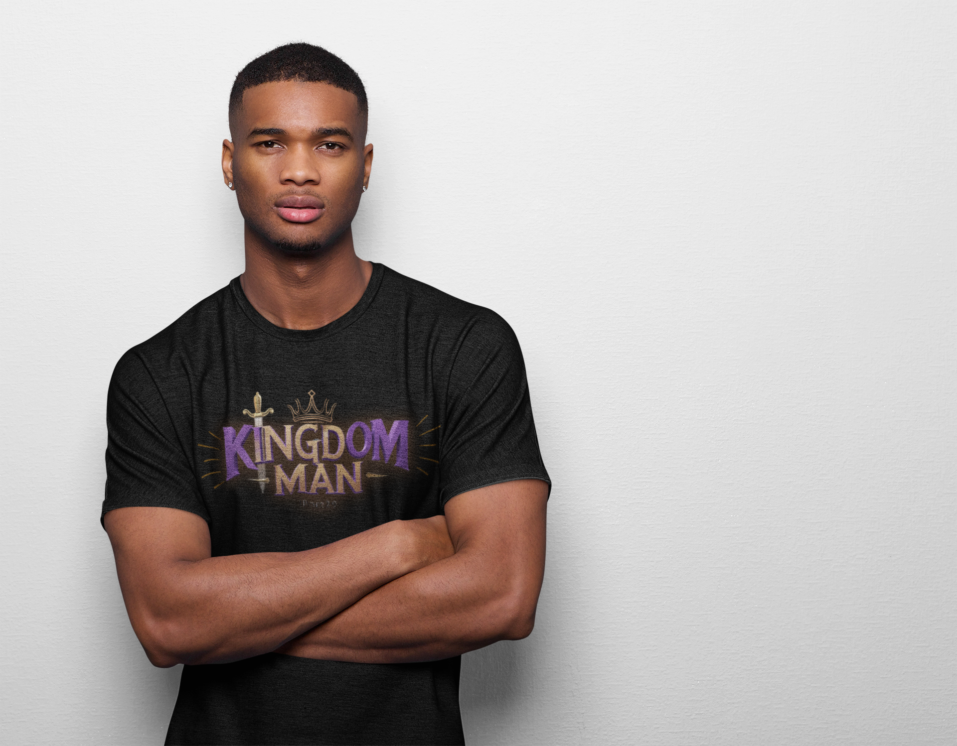  "Kingdom Man" Faithful Design T-Shirt product thumbnail image