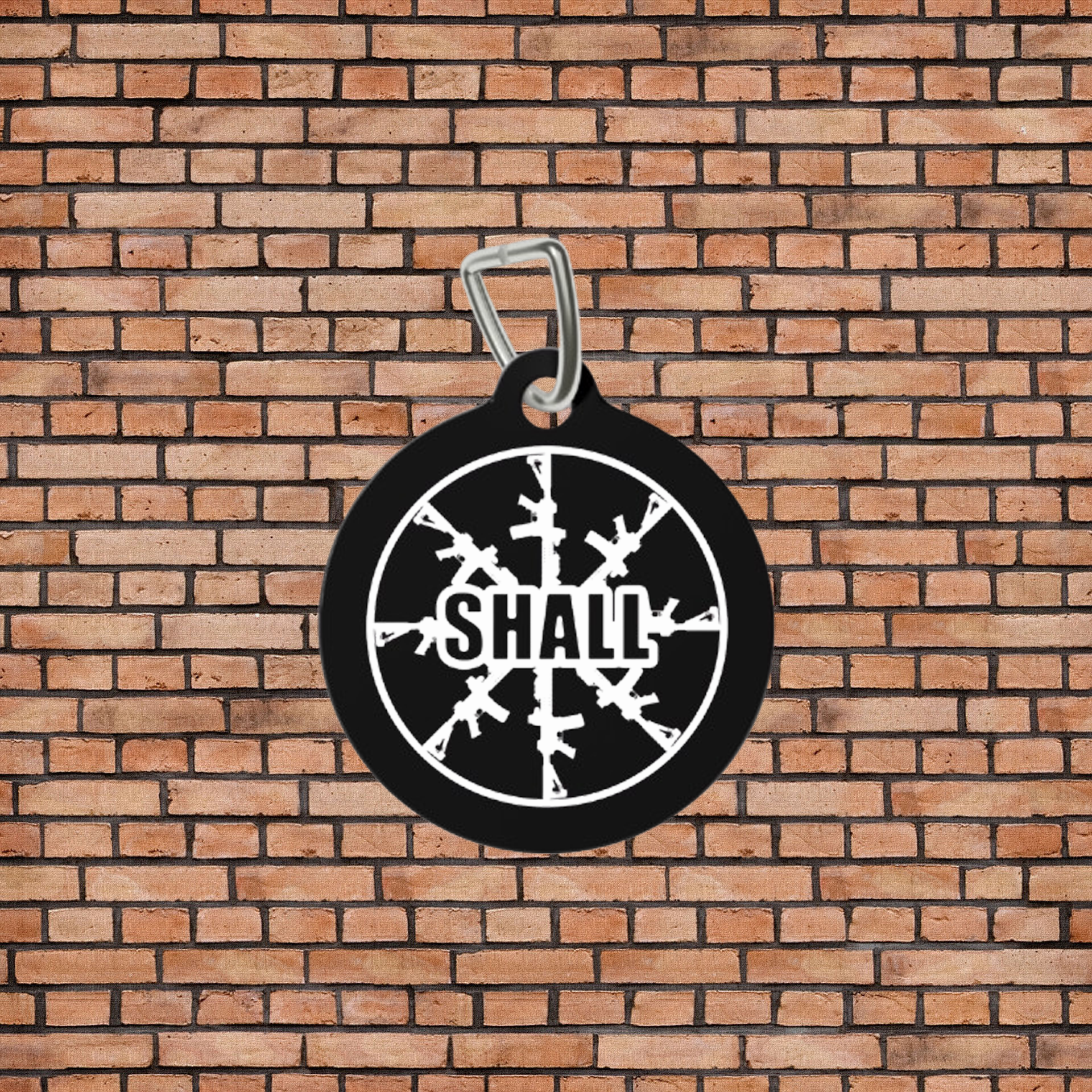 SHALL Logo Pet Tag 