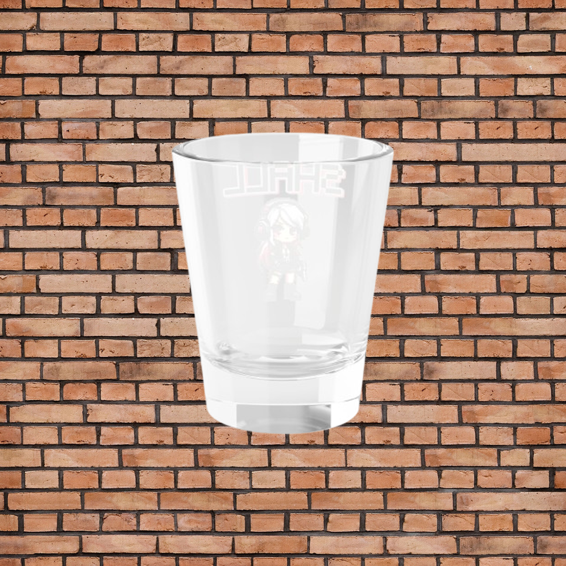 SHALL 8-Bit Shot Glass, 1.5oz product thumbnail image SHALL 8-Bit Shot Glass, 1.5oz product thumbnail image