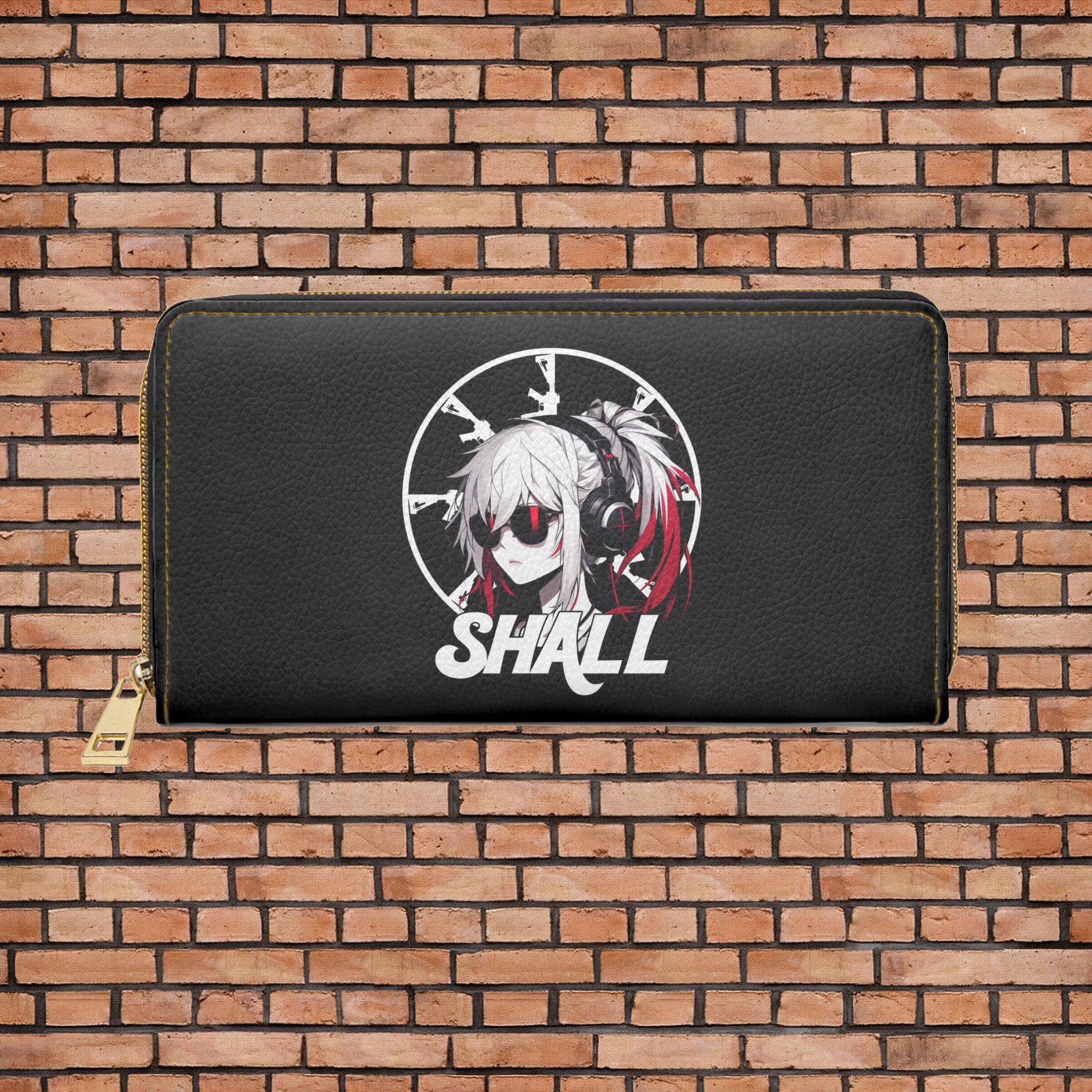 SHALL Retro Zipper Wallet product thumbnail image SHALL Retro Zipper Wallet product thumbnail image