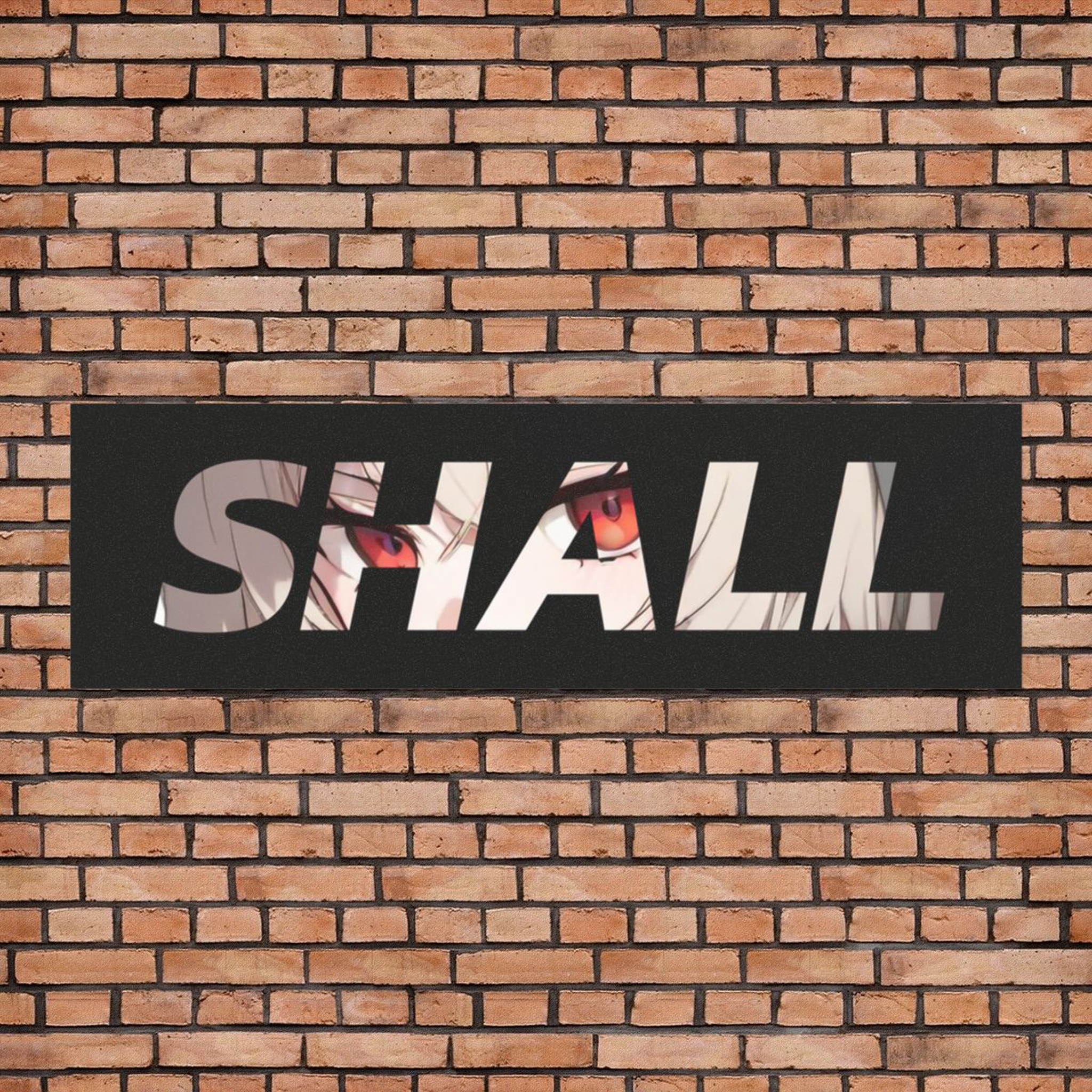 SHALL Eyes Bumper Stickers