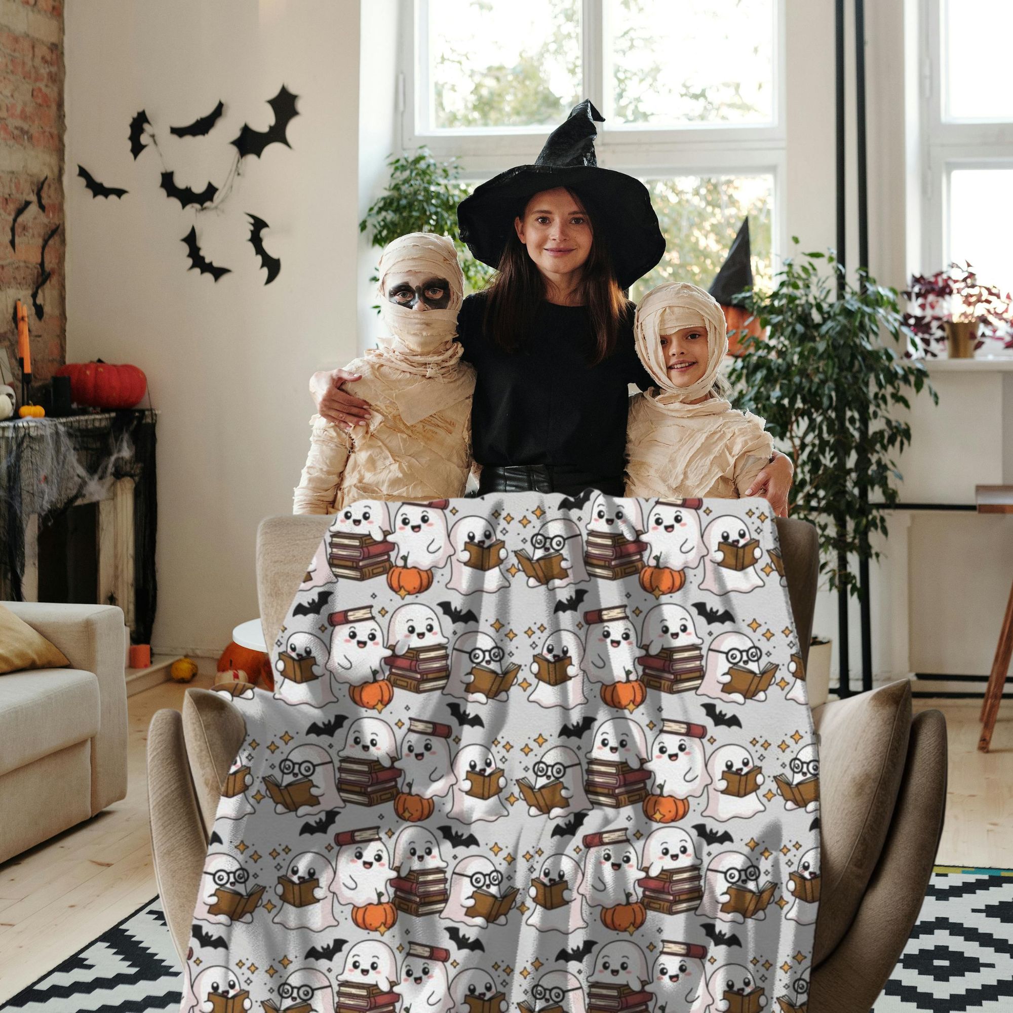 Cozy Halloween Plush Blanket  product thumbnail image