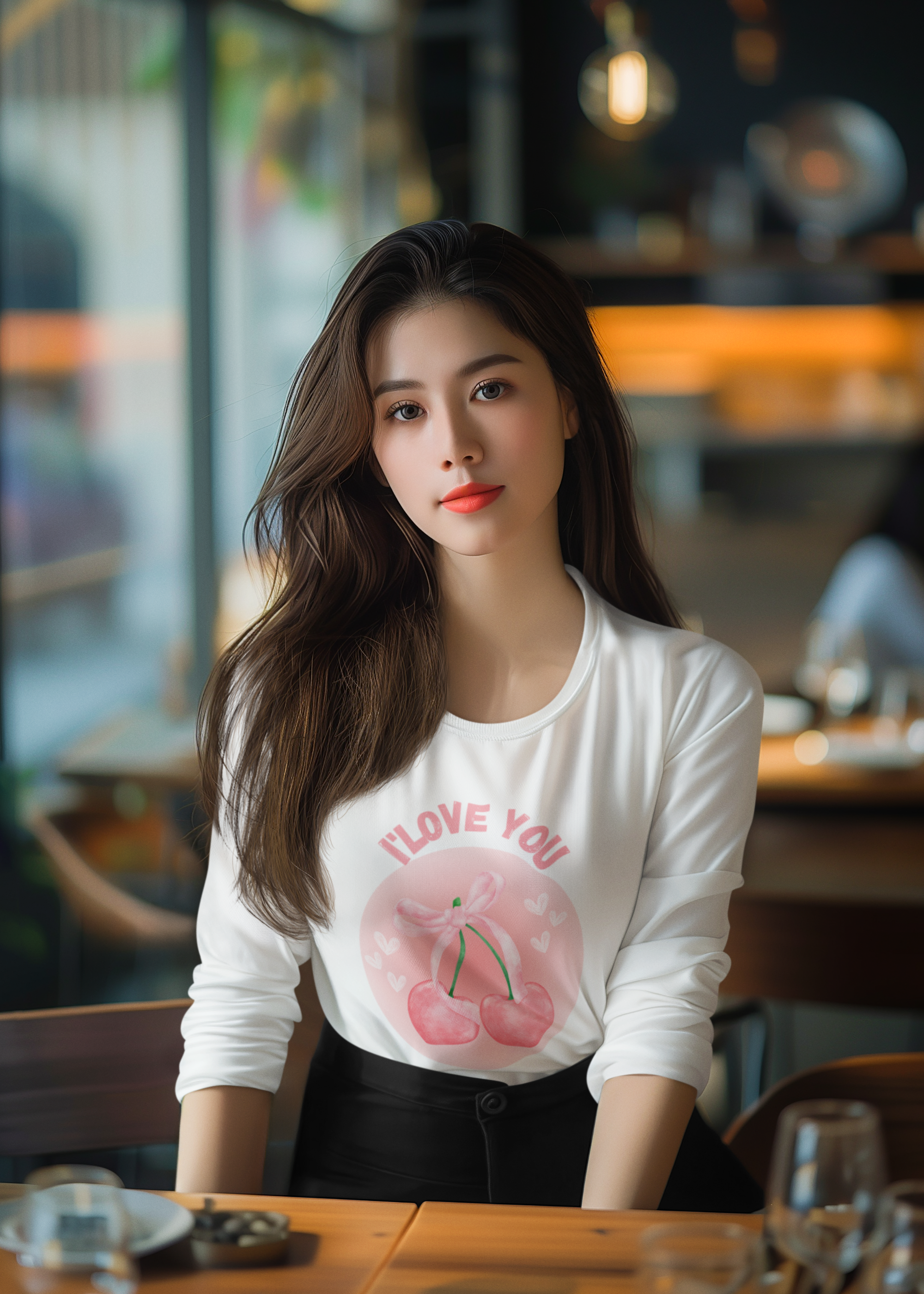 Love You Romantic Sweatshirt product thumbnail image