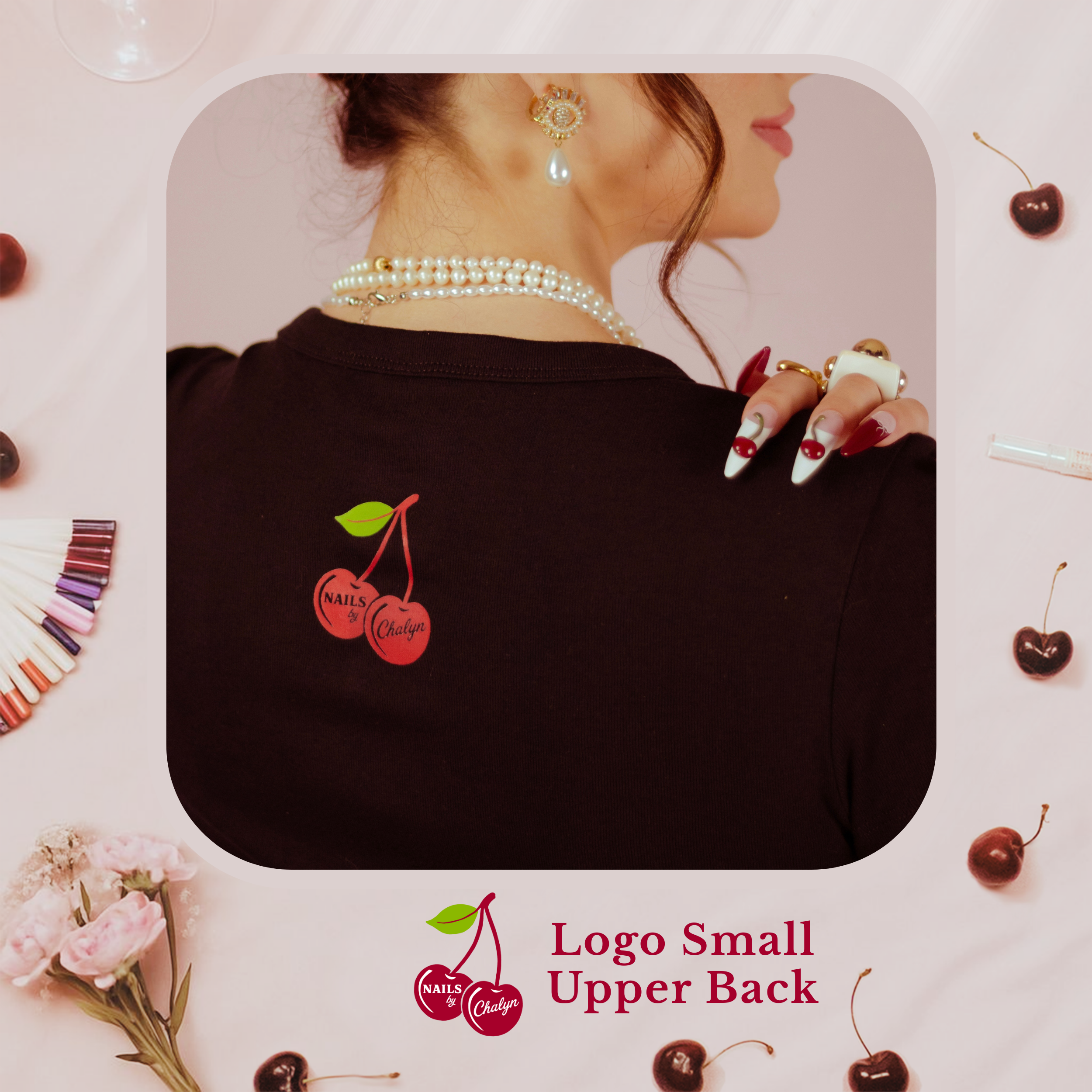 Average Nails? Bella &amp; Canvas Baby Tee product thumbnail image