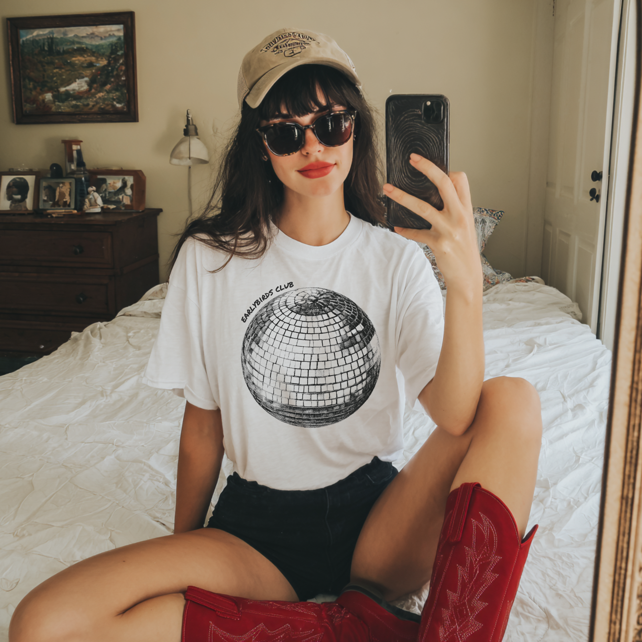 Shiny Little Chaos Unisex Tee - White product thumbnail image Shiny Little Chaos Unisex Tee - White product thumbnail image