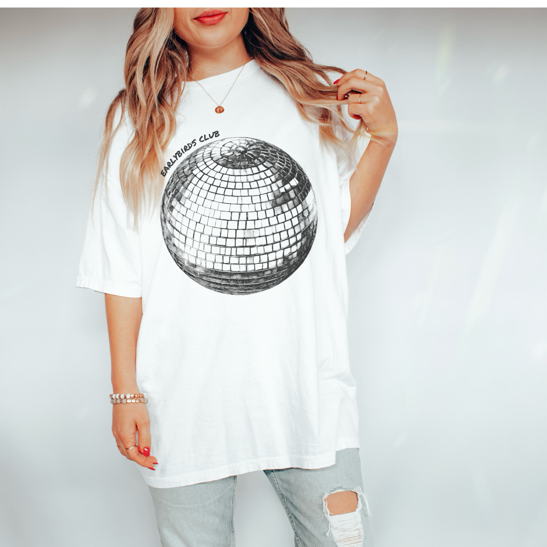 Shiny Little Chaos Unisex Tee - White product thumbnail image