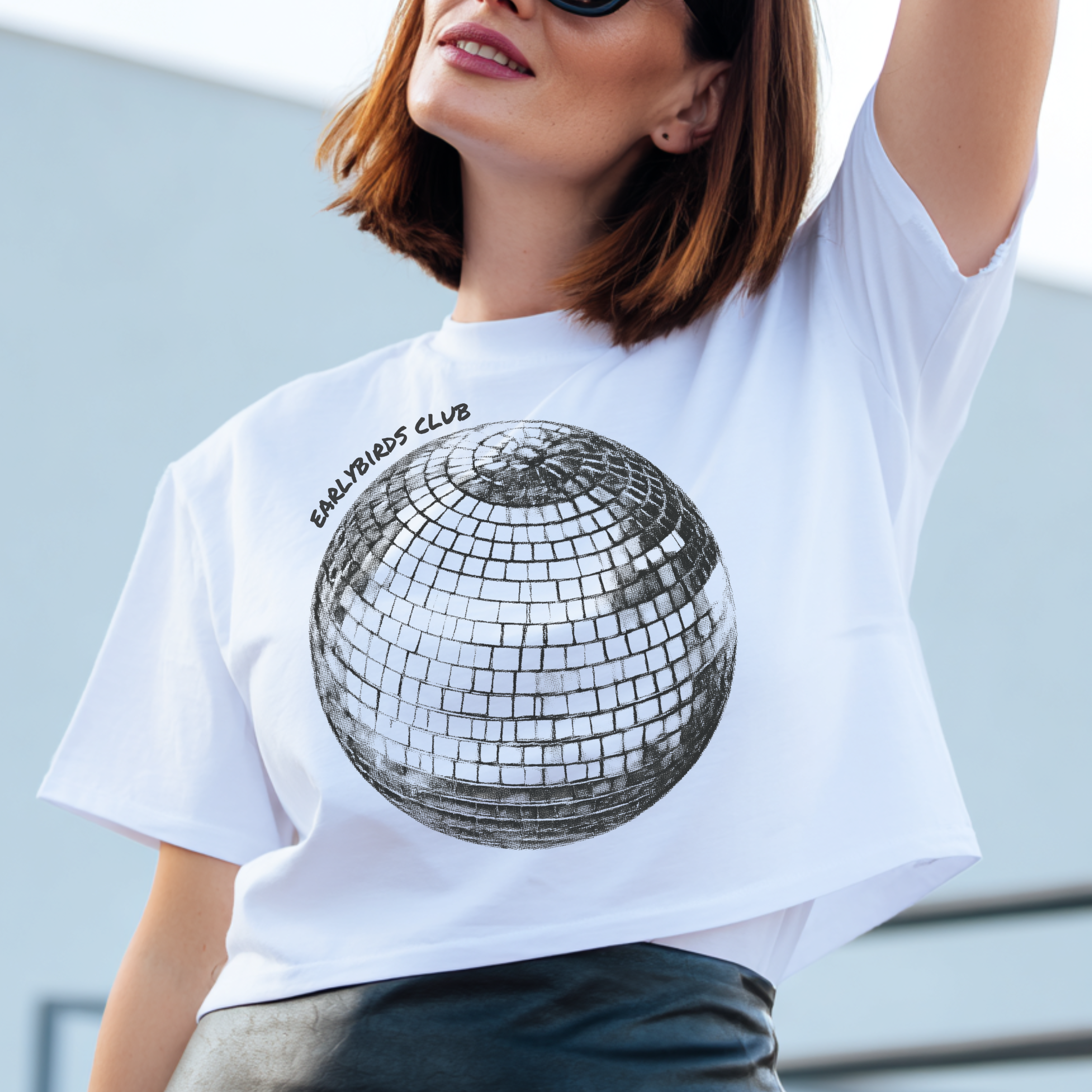 Shiny Little Chaos Cropped Tee