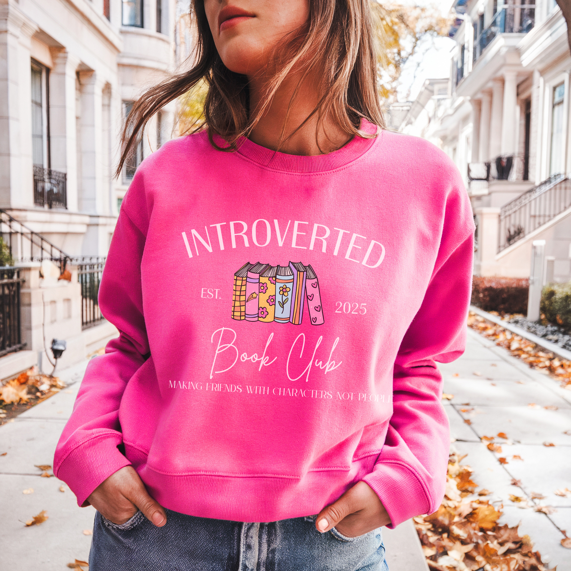 Cozy Introverted Book Club Sweatshirt, Perfect Gift for Book Lovers, Ideal for Every Season, Reading Nights, Relaxed Style Cozy Introverted Book Club Sweatshirt, Perfect Gift for Book Lovers, Ideal for Every Season, Reading Nights, Relaxed Style