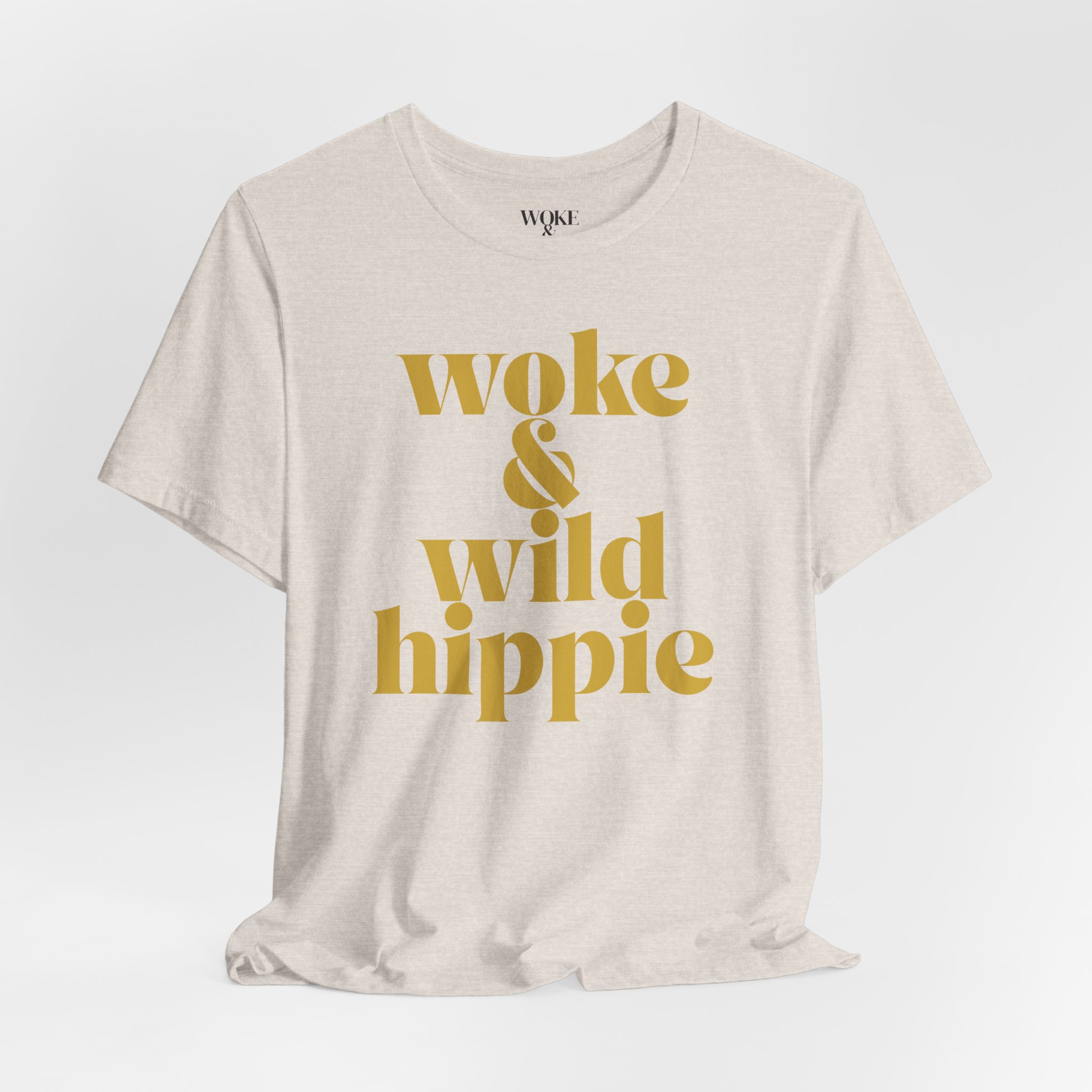 WOKE & WILD HIPPIE TSHIRT product thumbnail image WOKE & WILD HIPPIE TSHIRT product thumbnail image