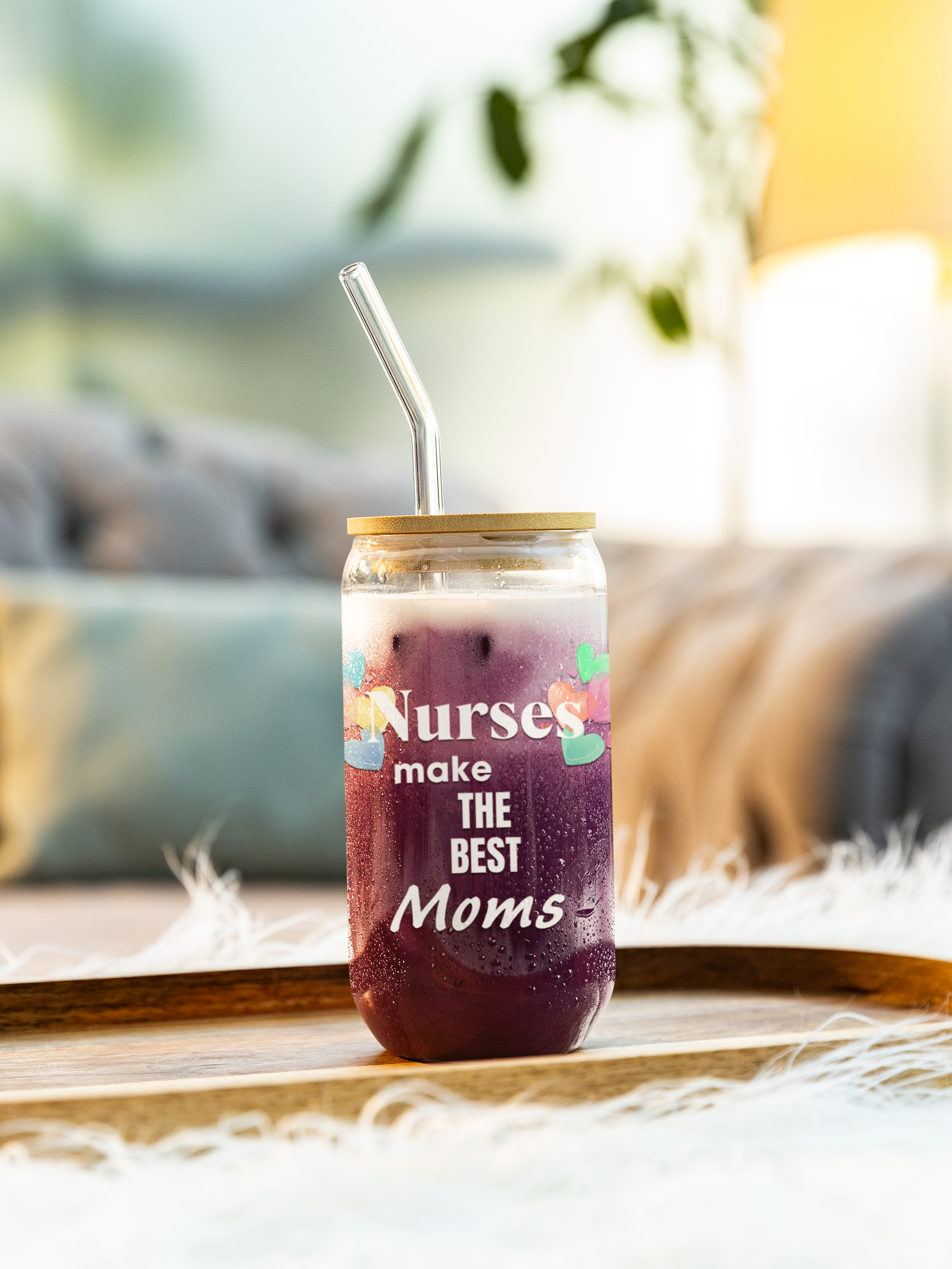 Nurse Mom Sipper Glass, 16oz - Mother's Day Gift, Nurse Appreciation, Coffee Lover Mug, Medical Professional Present, Birthday Gift for Her product thumbnail image Nurse Mom Sipper Glass, 16oz - Mother's Day Gift, Nurse Appreciation, Coffee Lover Mug, Medical Professional Present, Birthday Gift for Her product thumbnail image
