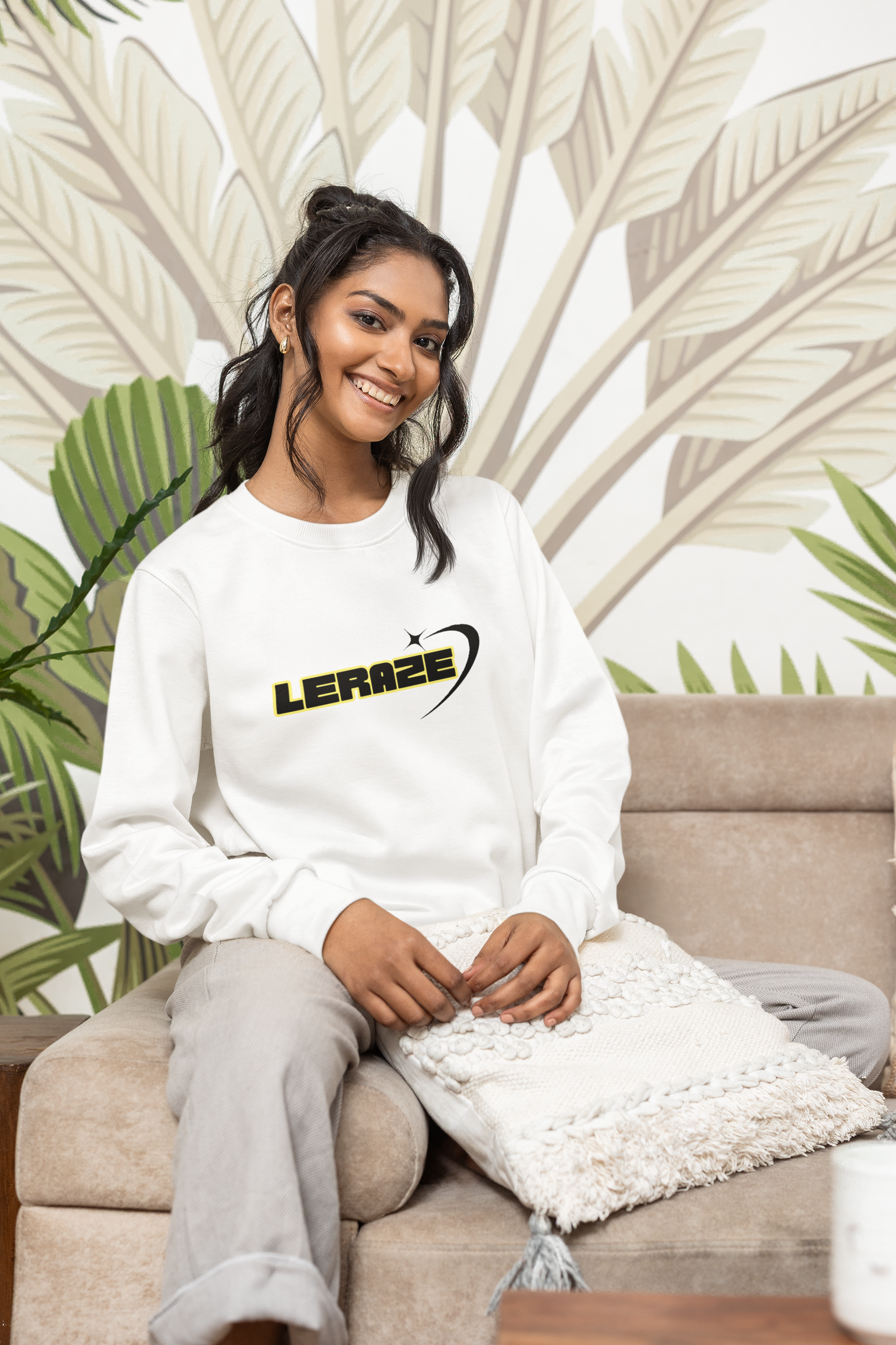 Urban Chic Unisex Sweatshirt - Leraze Wear ®️ product thumbnail image Urban Chic Unisex Sweatshirt - Leraze Wear ®️ product thumbnail image