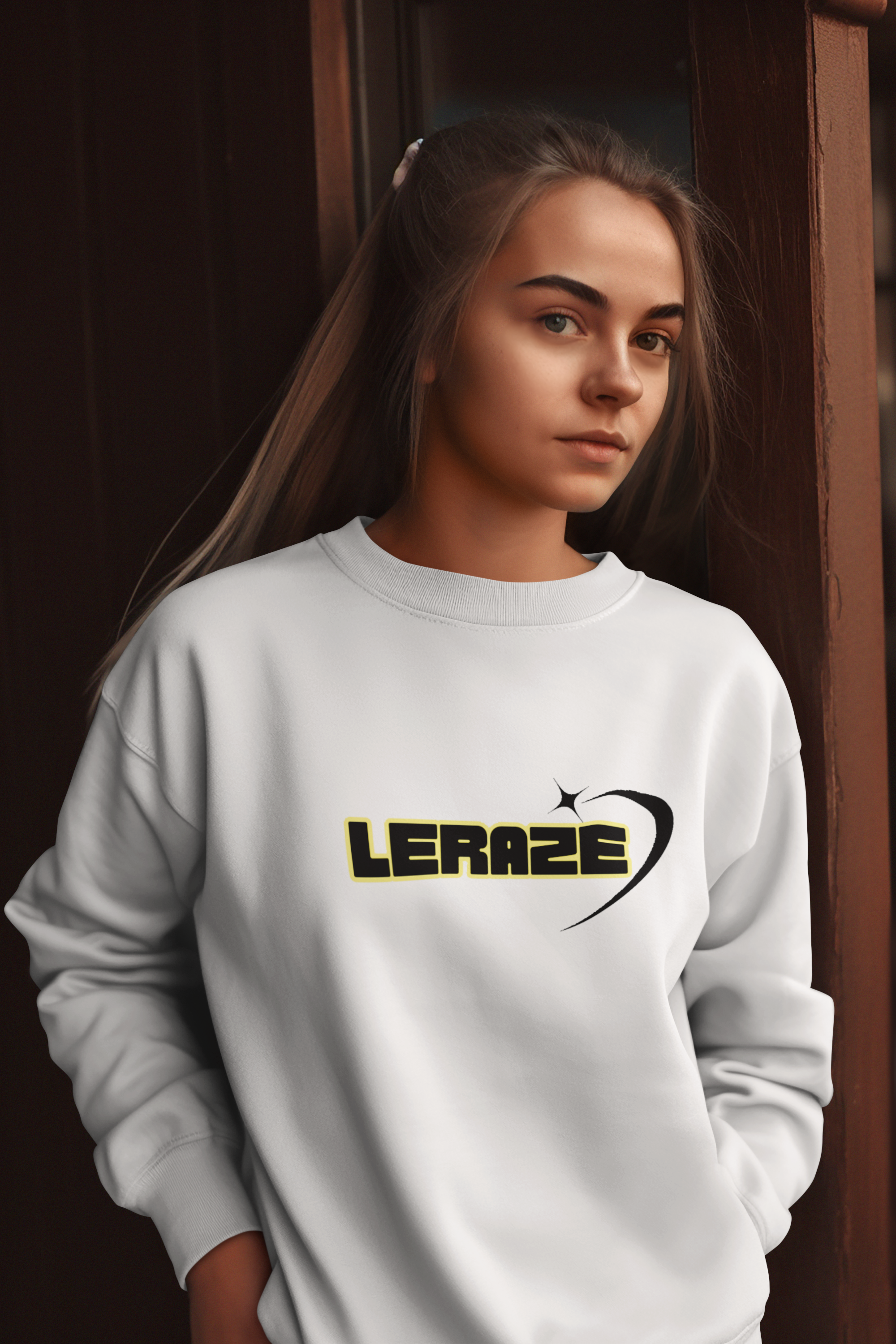 Urban Chic Unisex Sweatshirt - Leraze Wear ®️ product thumbnail image Urban Chic Unisex Sweatshirt - Leraze Wear ®️ product thumbnail image