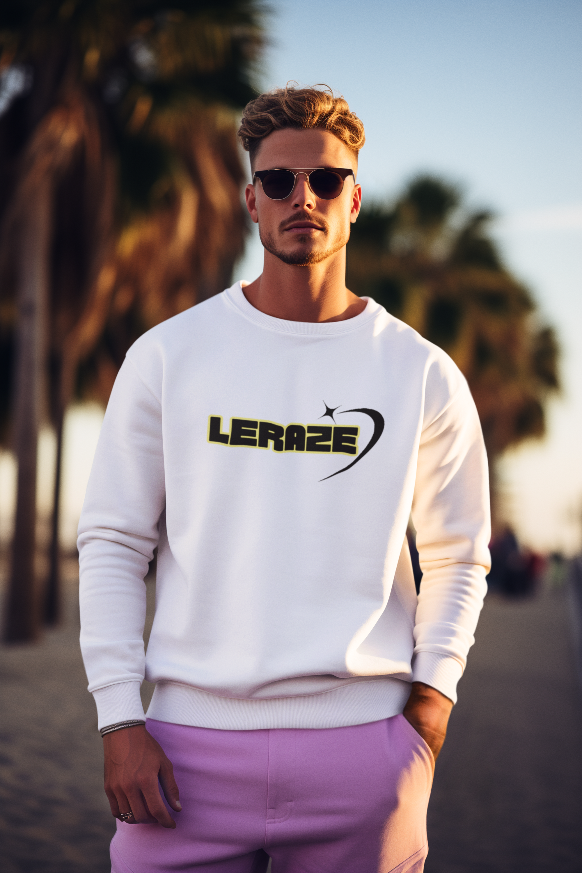 Urban Chic Unisex Sweatshirt - Leraze Wear ®️ product thumbnail image Urban Chic Unisex Sweatshirt - Leraze Wear ®️ product thumbnail image