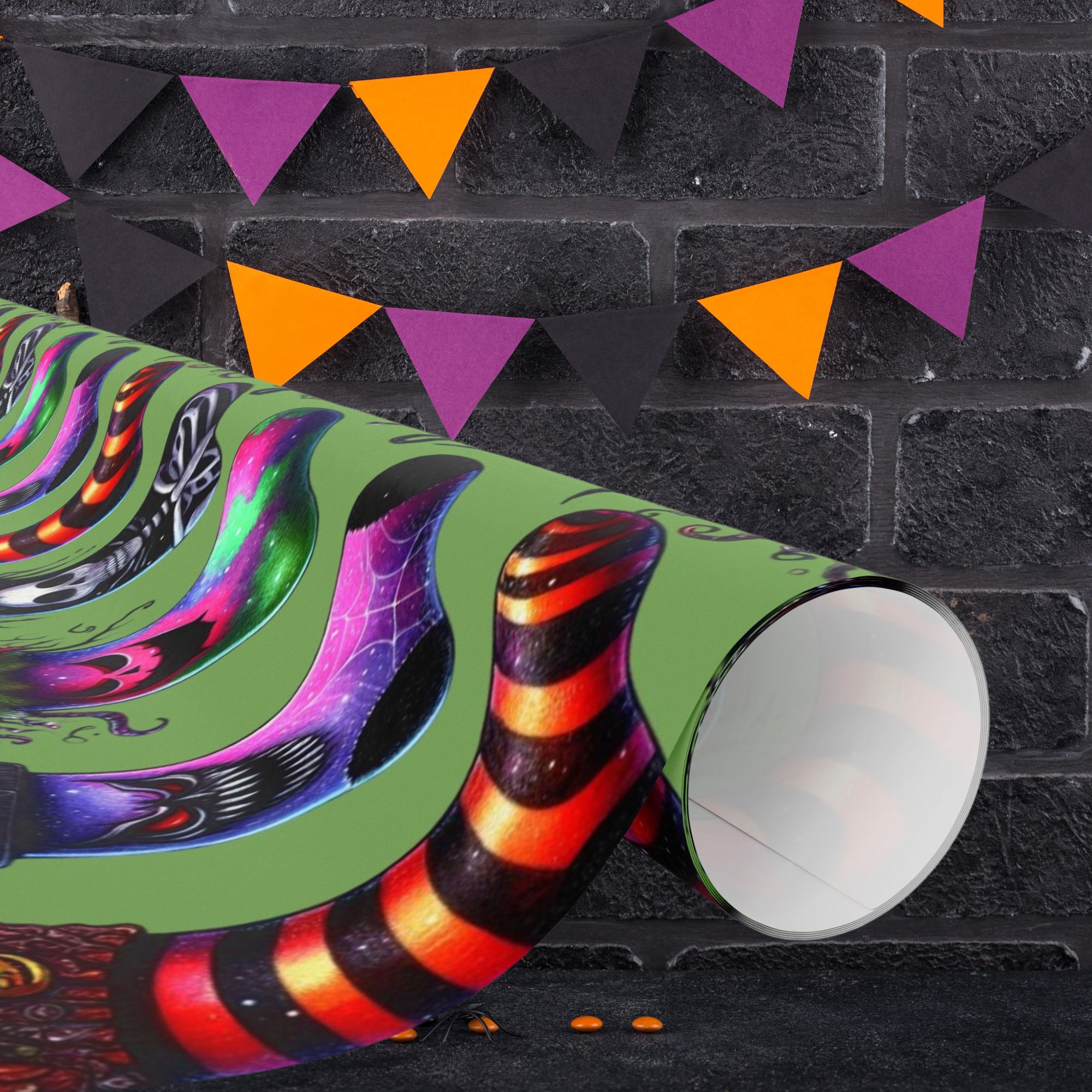 Gothic Christmas Gift Wrap product thumbnail image