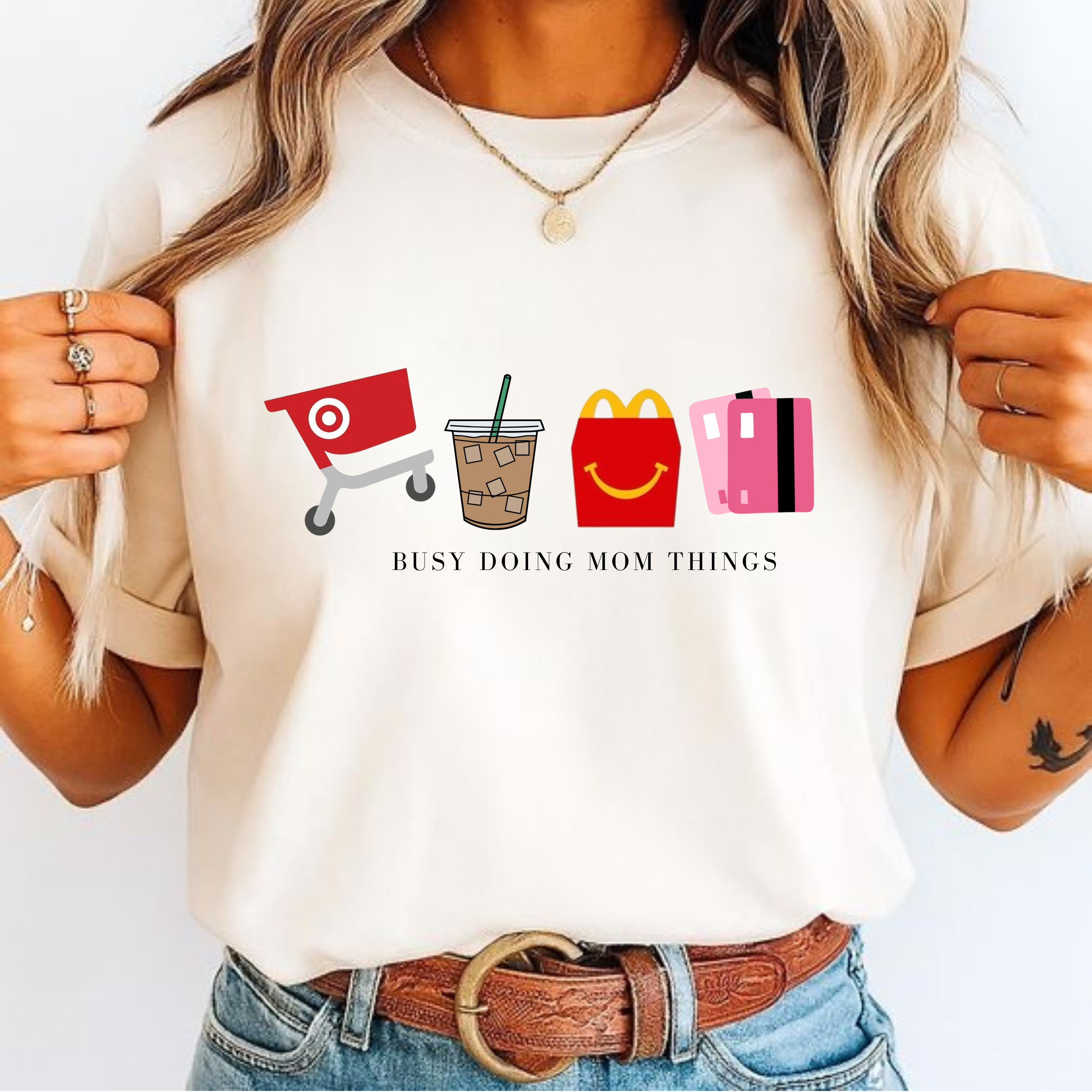 Playful Cartoon T-shirt for moms, Ideal for Birthdays, Casual Wear, Gifts, Family Gatherings, Animal Lovers product thumbnail image Playful Cartoon T-shirt for moms, Ideal for Birthdays, Casual Wear, Gifts, Family Gatherings, Animal Lovers product thumbnail image