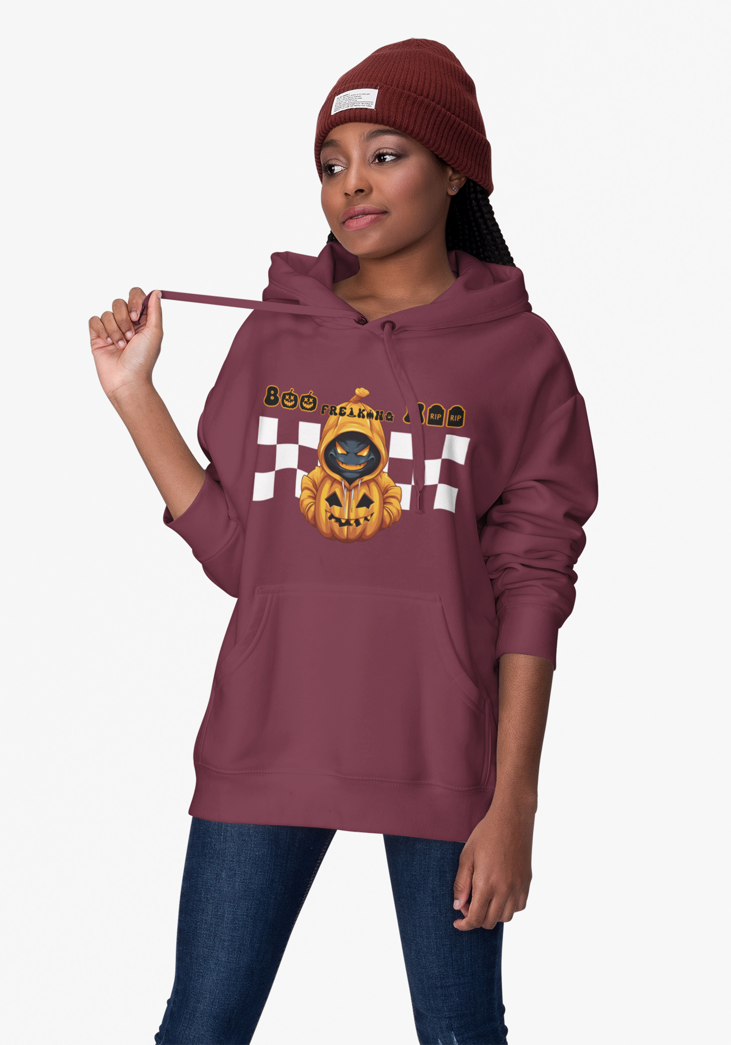 Boo-Freaking-Hoo Hoodie - Halloween Unisex product thumbnail image Boo-Freaking-Hoo Hoodie - Halloween Unisex product thumbnail image