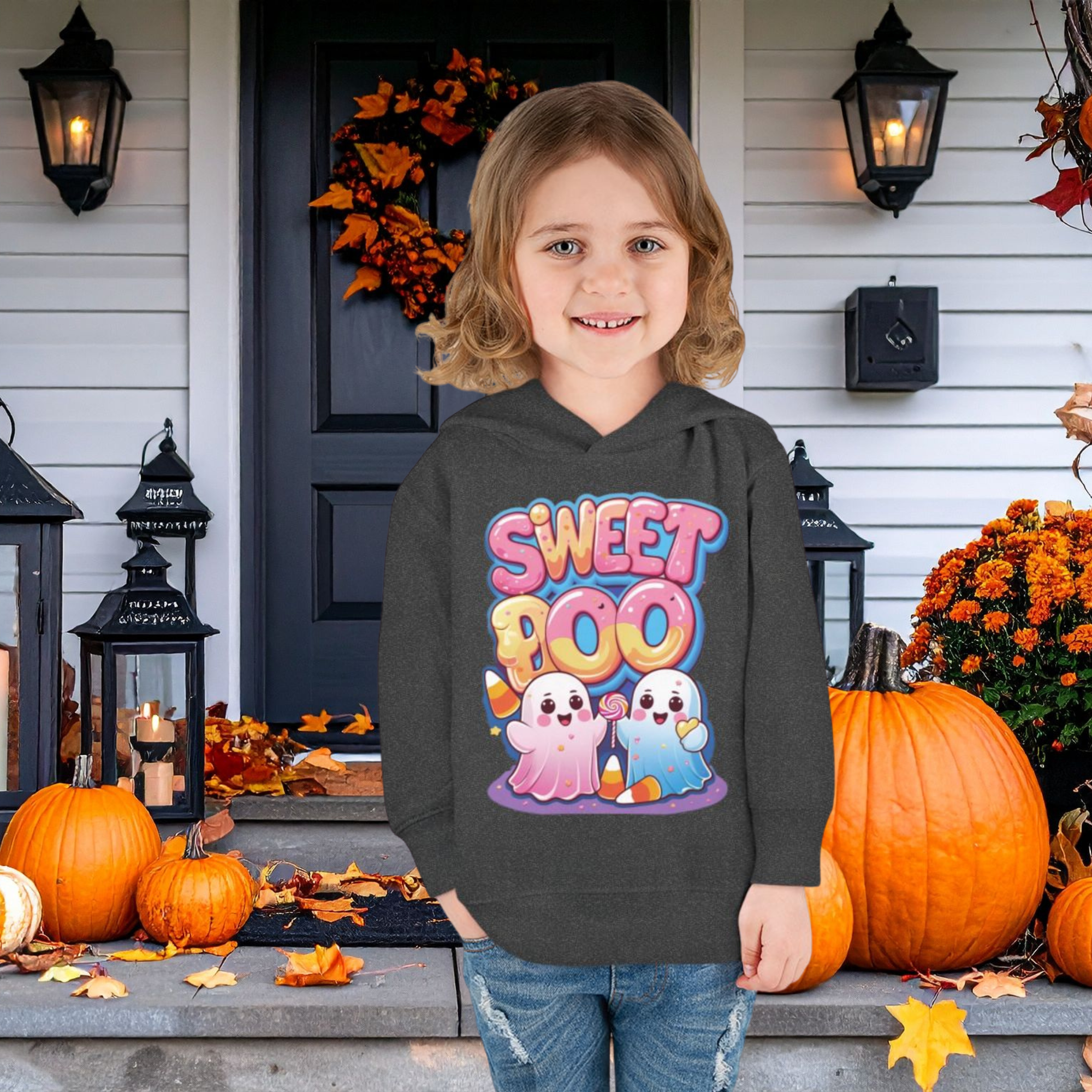 Adorable Toddler Hoodie Sweet Boo Ghost Halloween Hoodie for Kids | Cute Kawaii Candy Ghost Sweatshirt | Fall Spooky Season Outfit product thumbnail image Adorable Toddler Hoodie Sweet Boo Ghost Halloween Hoodie for Kids | Cute Kawaii Candy Ghost Sweatshirt | Fall Spooky Season Outfit product thumbnail image