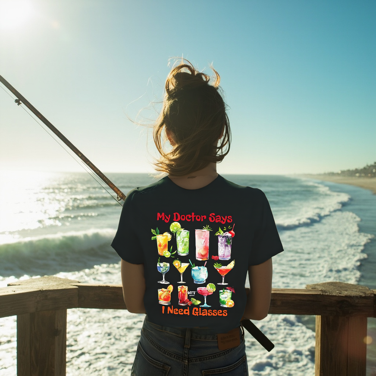 Sarcasm Culture My Doctor Says I Need Glasses Tee product thumbnail image Sarcasm Culture My Doctor Says I Need Glasses Tee product thumbnail image