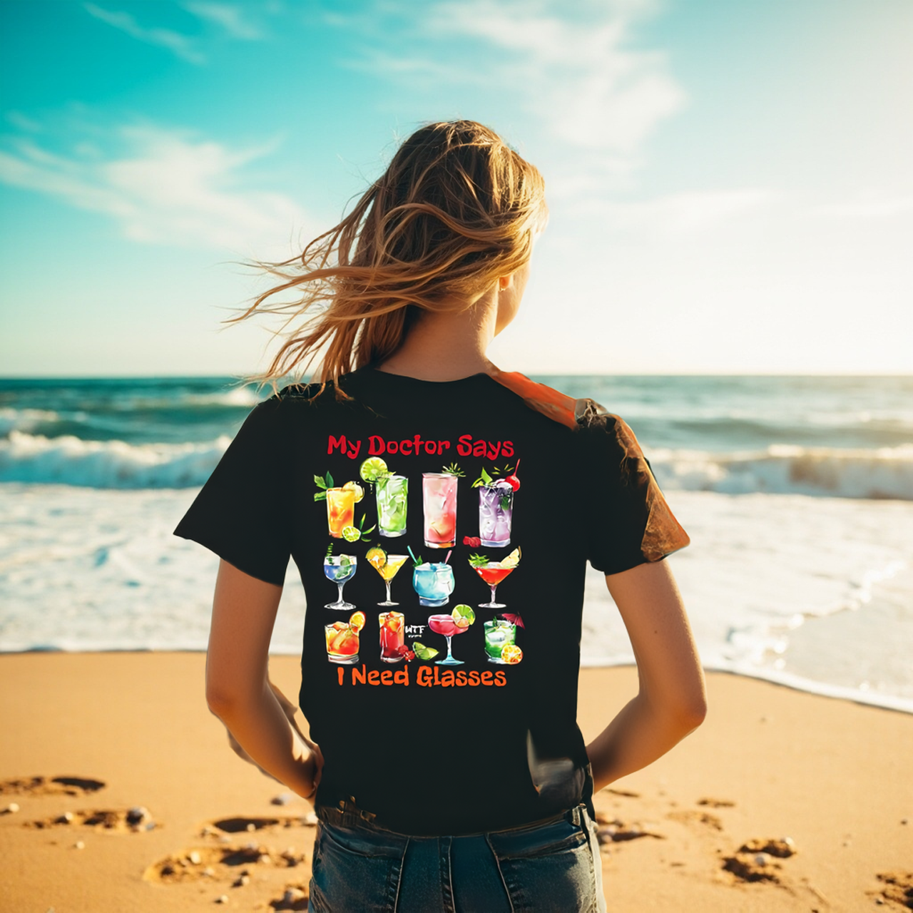 Sarcasm Culture My Doctor Says I Need Glasses Tee product thumbnail image Sarcasm Culture My Doctor Says I Need Glasses Tee product thumbnail image