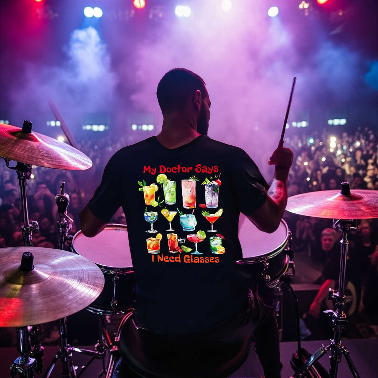 Sarcasm Culture My Doctor Says I Need Glasses Tee product thumbnail image Sarcasm Culture My Doctor Says I Need Glasses Tee product thumbnail image