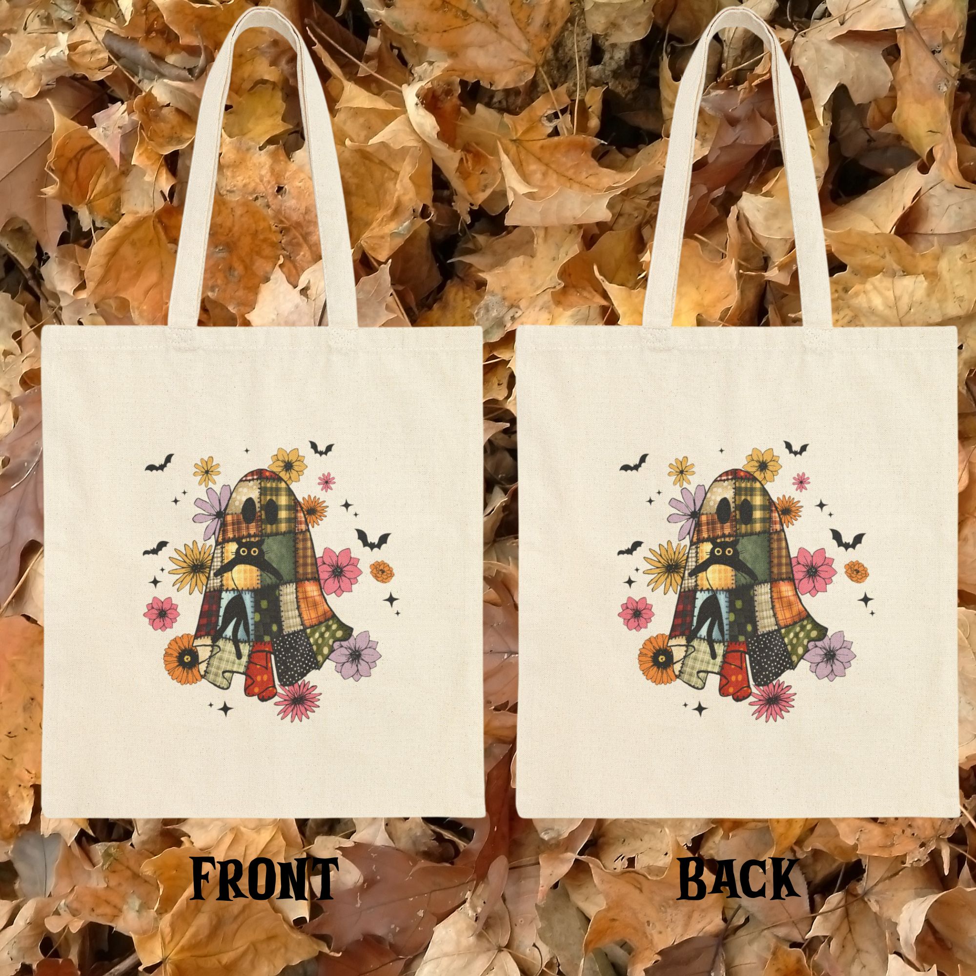 Patchwork Ghost Tote Bag product thumbnail image