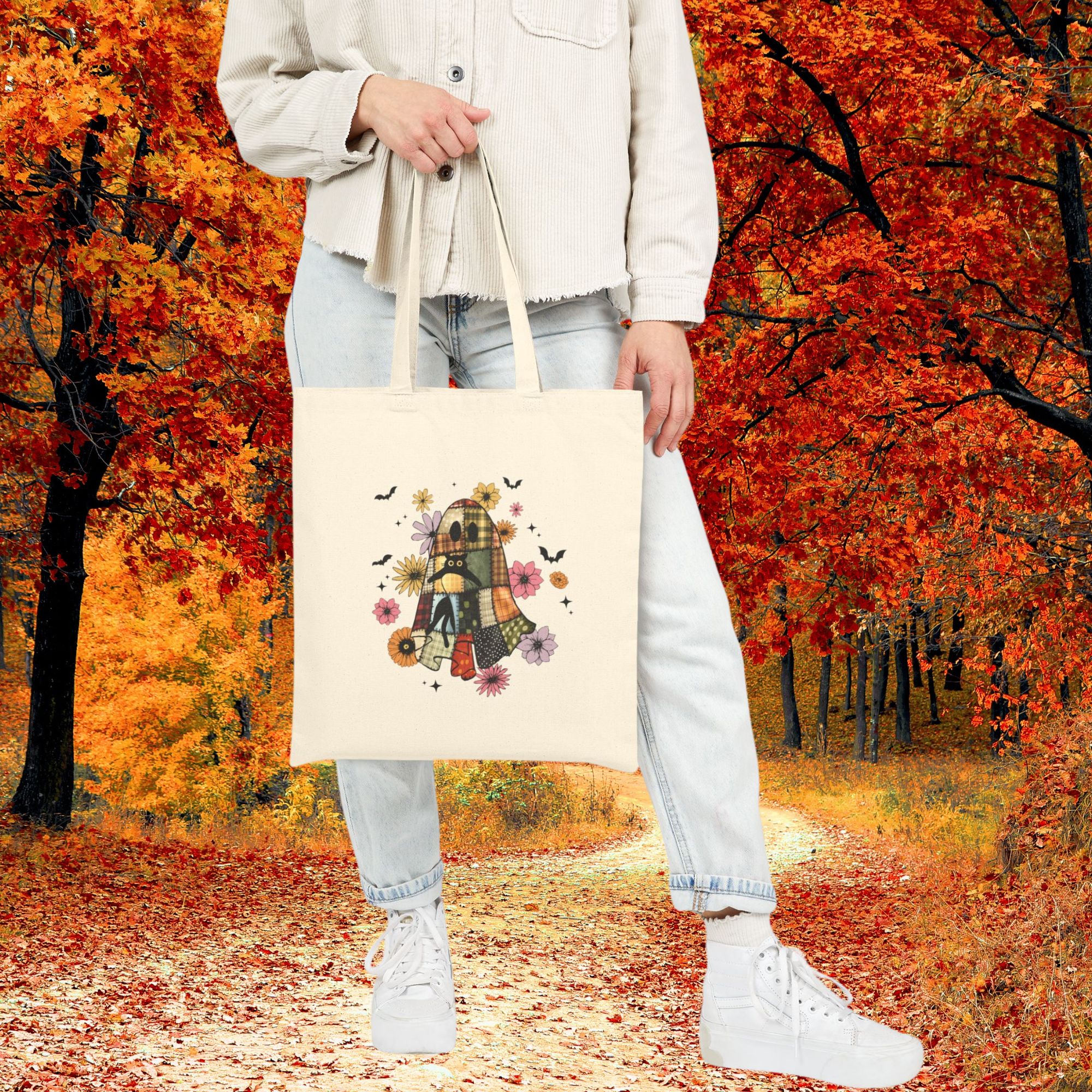 Patchwork Ghost Tote Bag product thumbnail image
