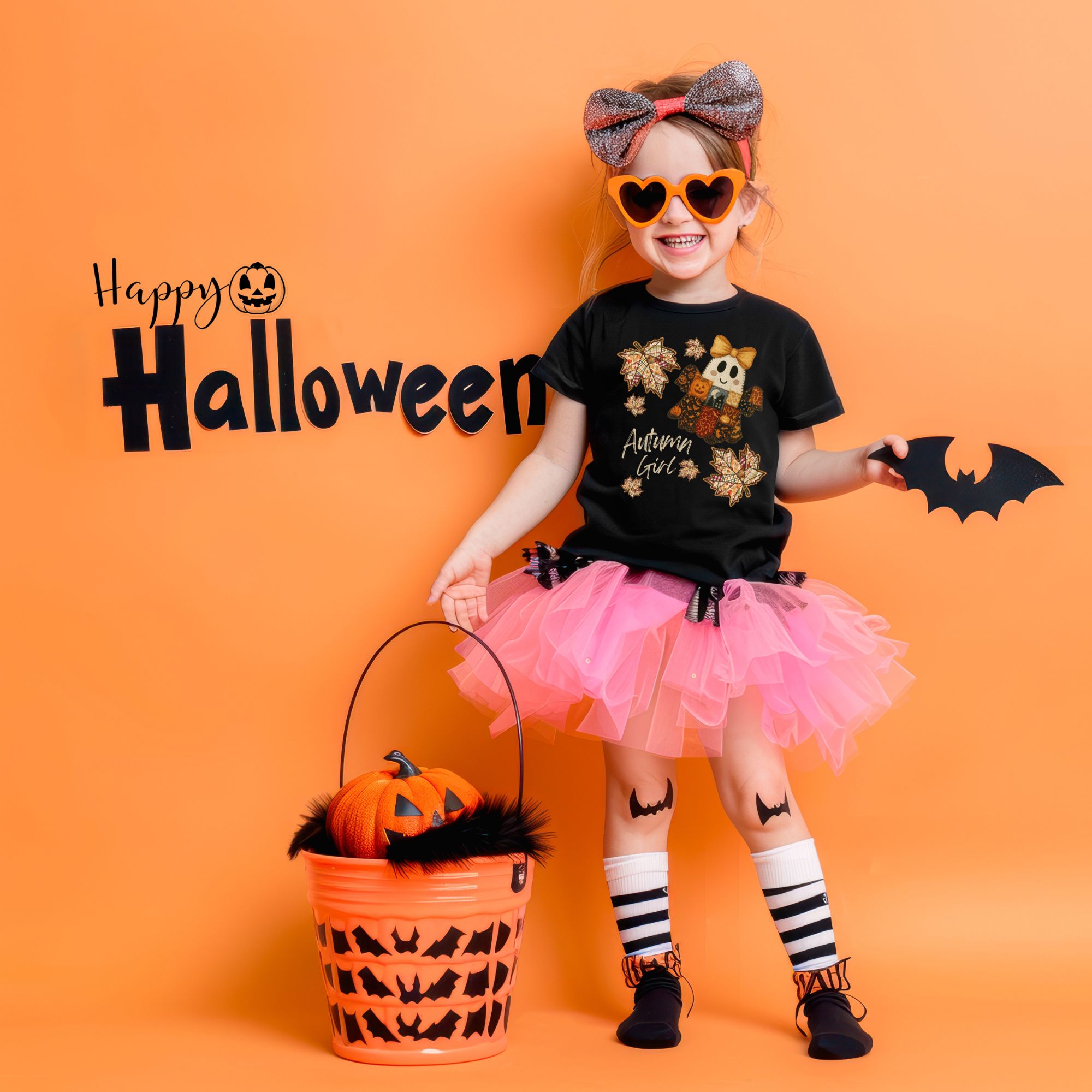 Kids Autumn Girl T-Shirt product thumbnail image
