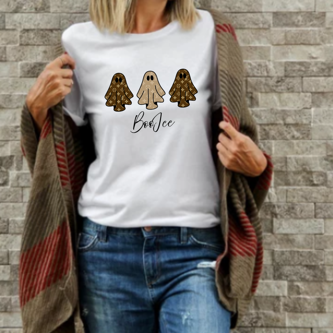 Cute Boo-Jee Ghost Tee - Unisex Tee for Halloween Lovers Cute Boo-Jee Ghost Tee - Unisex Tee for Halloween Lovers