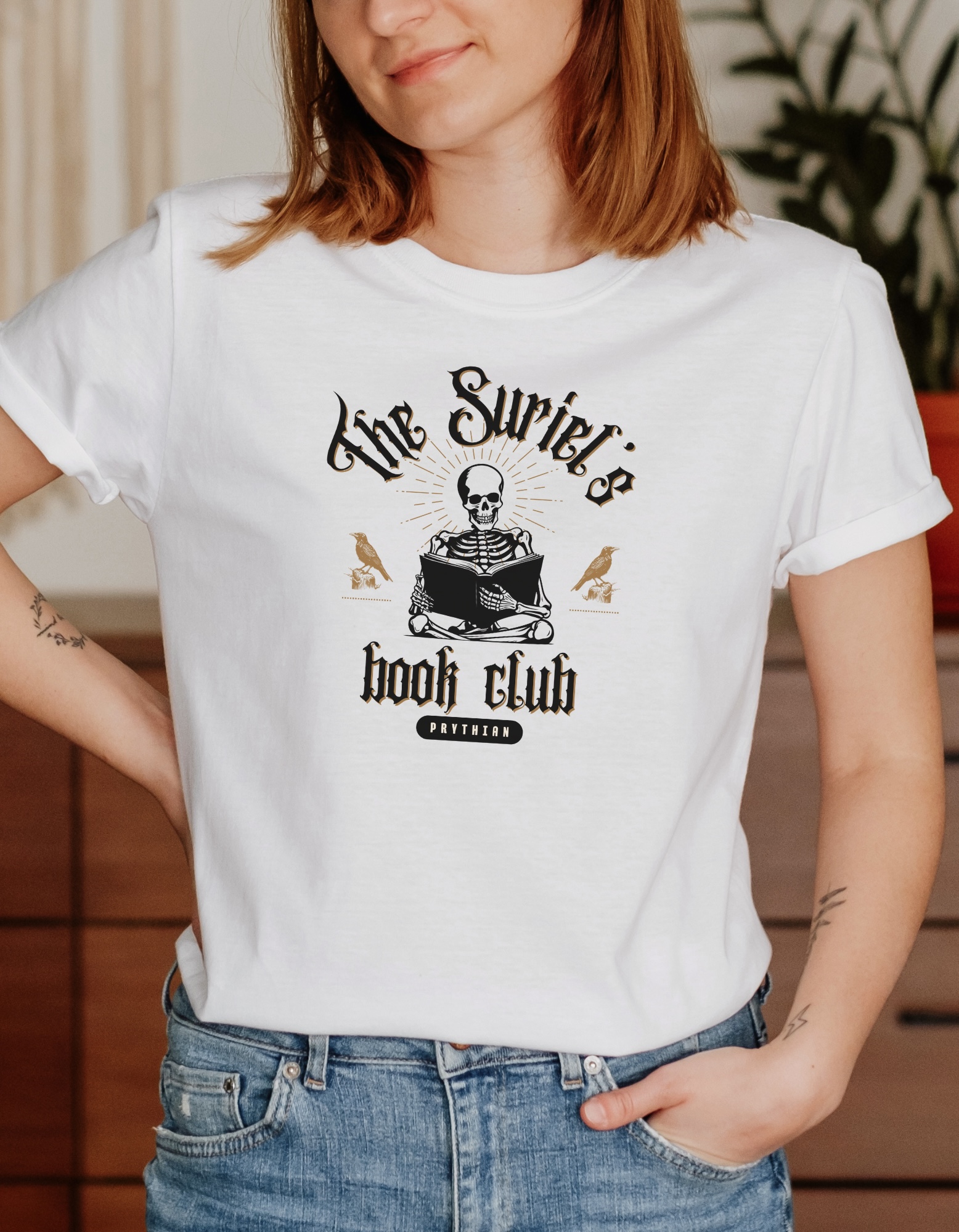 The Suriel's Book Club T-Shirt, ACOTAR product thumbnail image