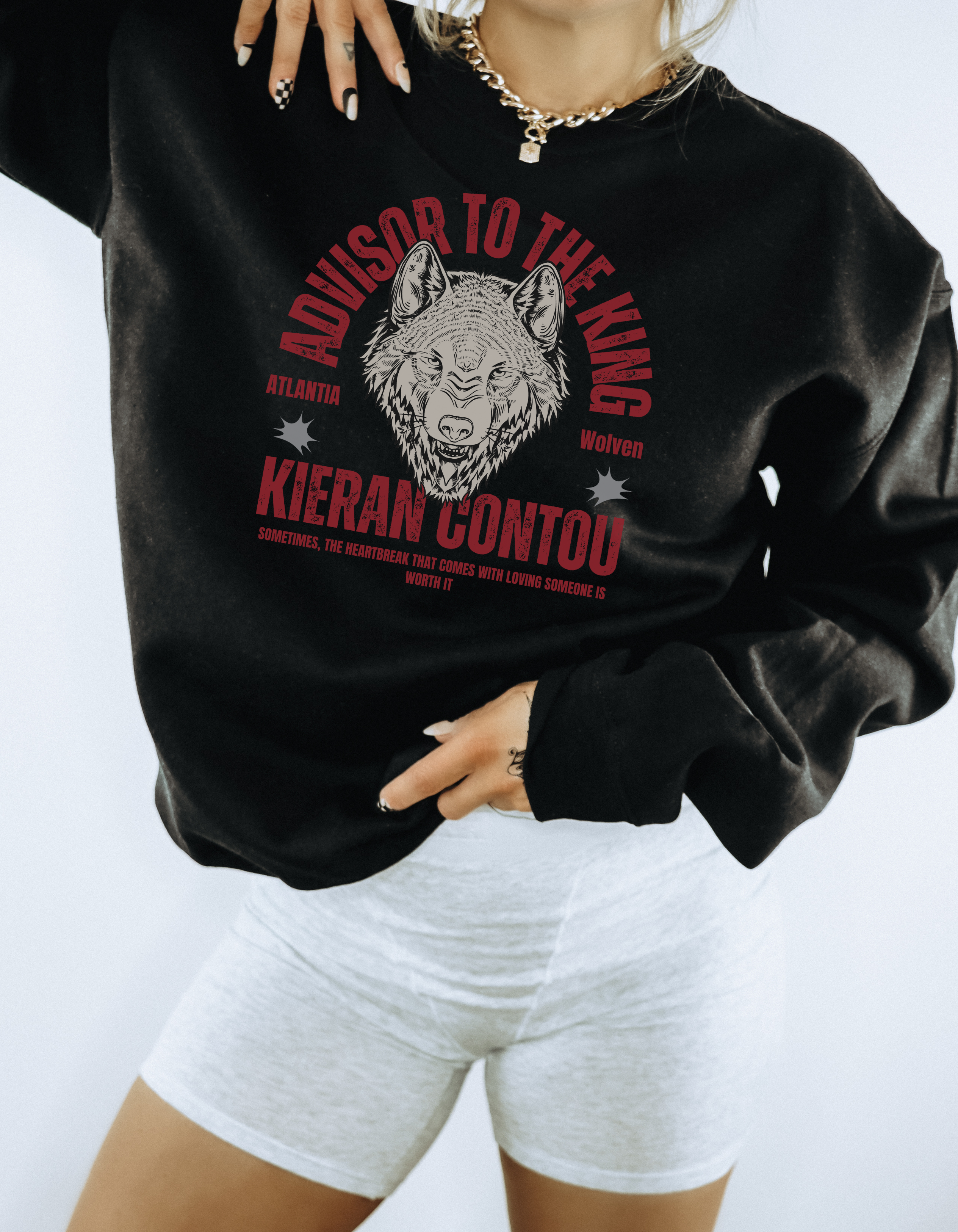 Kieran Contou Crewneck, FBAA Kieran Contou Crewneck, FBAA