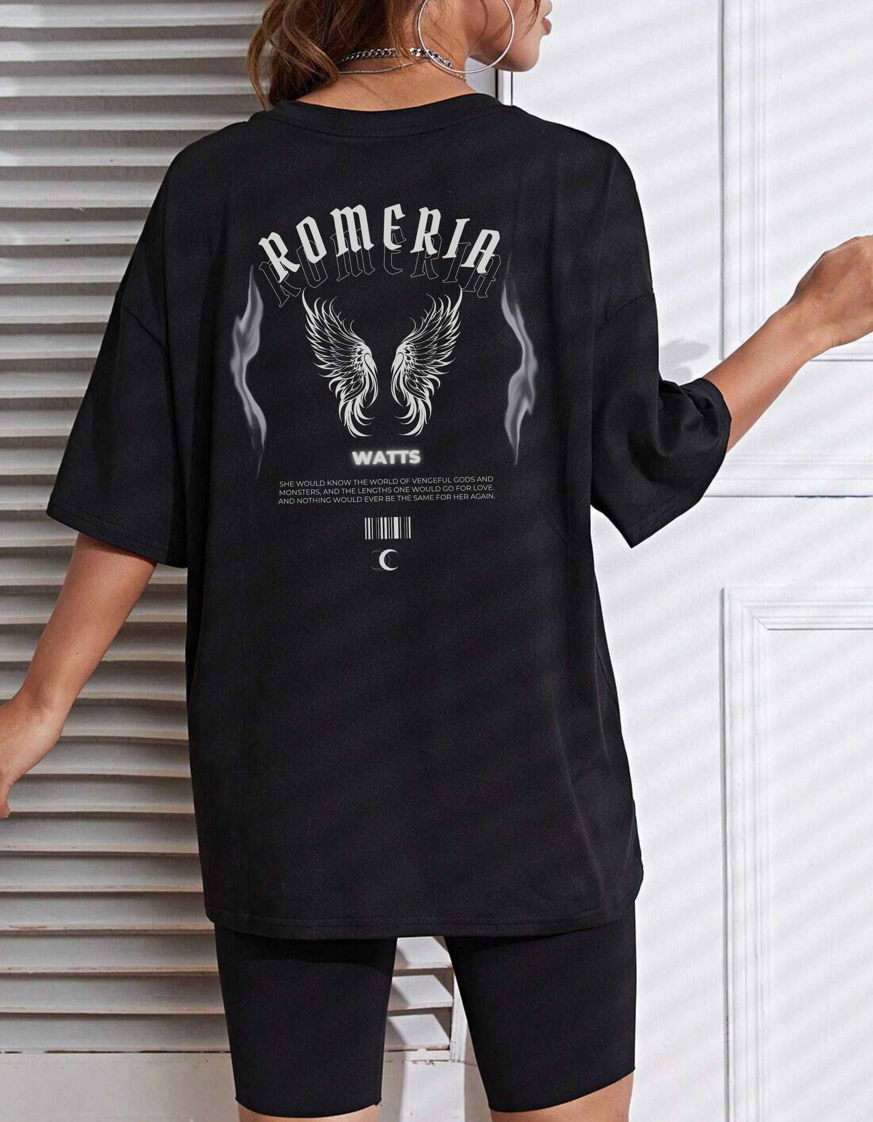 Romy Watts T-Shirt, Fate &amp; Flame