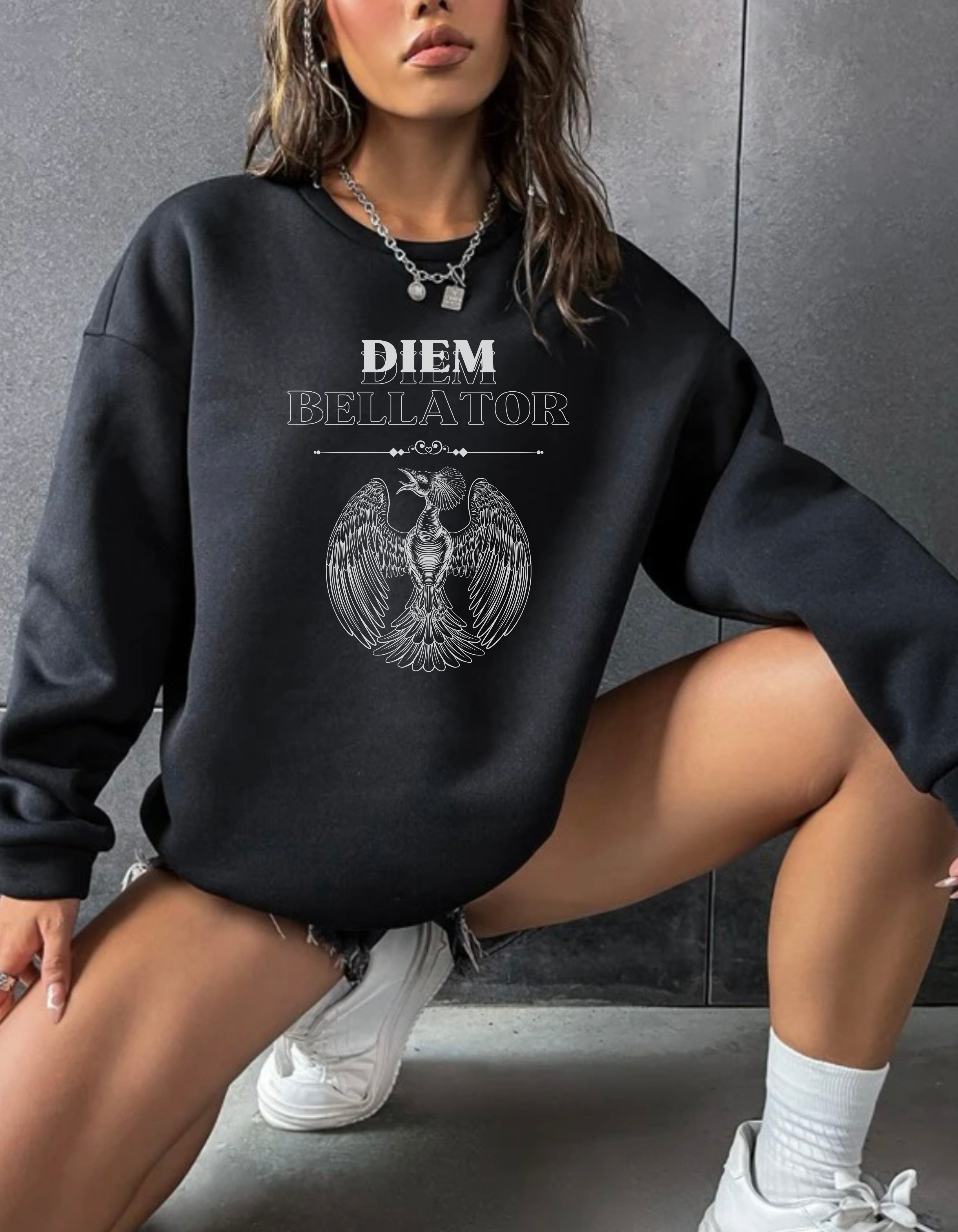 Diem Bellator Crewneck Sweatshirt Diem Bellator Crewneck Sweatshirt