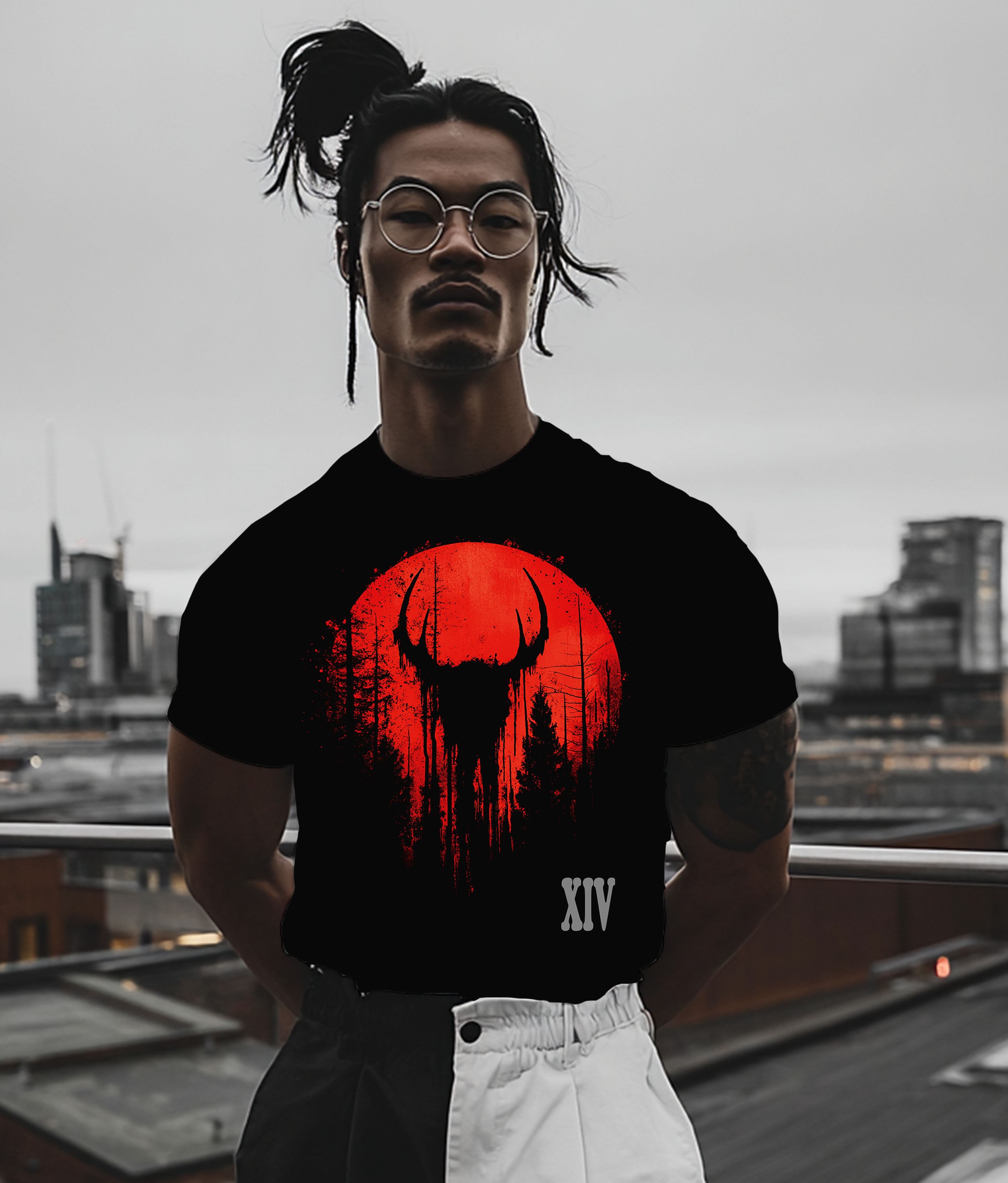 Haunting Horizon Tee | Carbon XIV Unique Designs