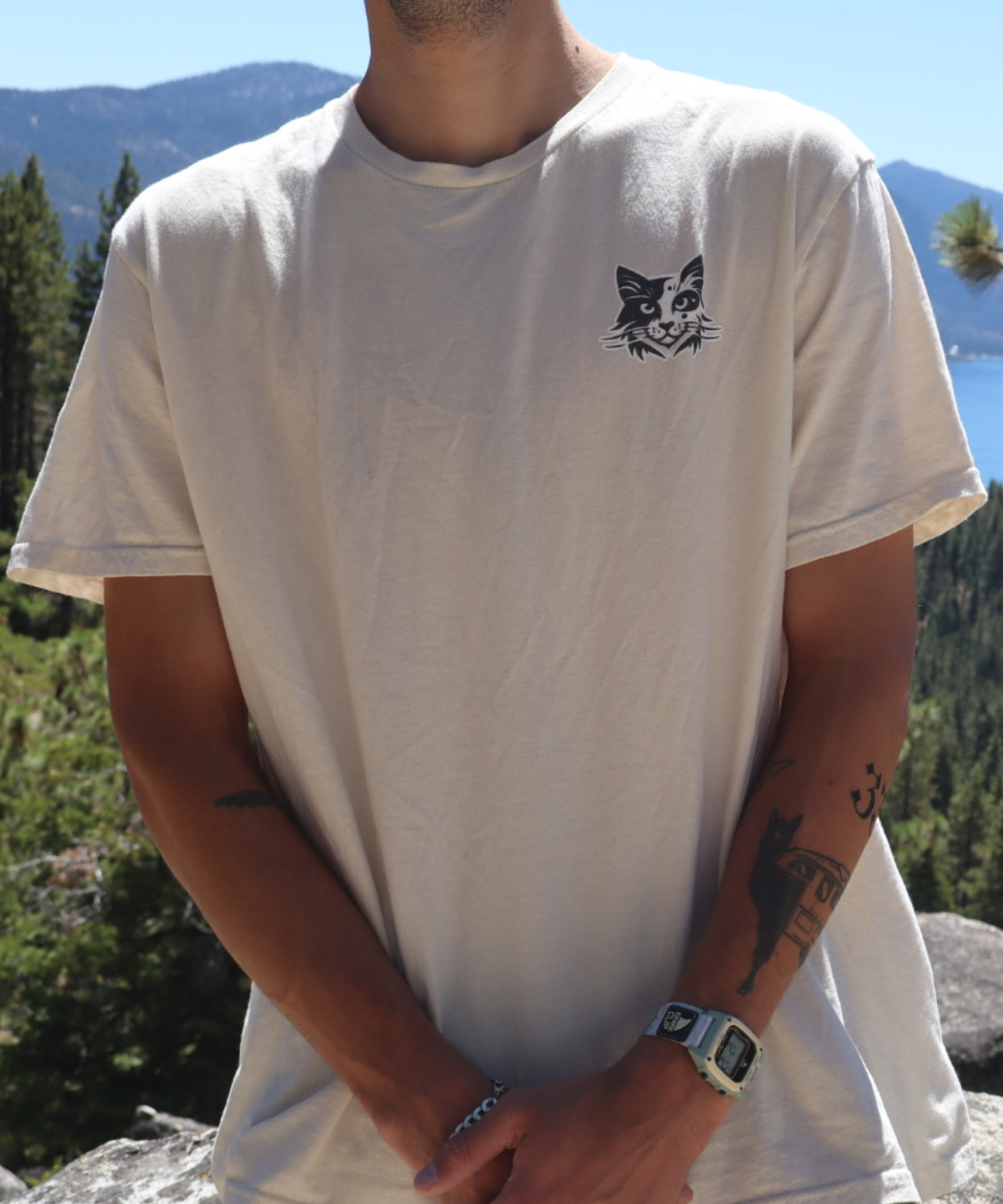 Adult Tee - Fishing Front and Back Tee product thumbnail image