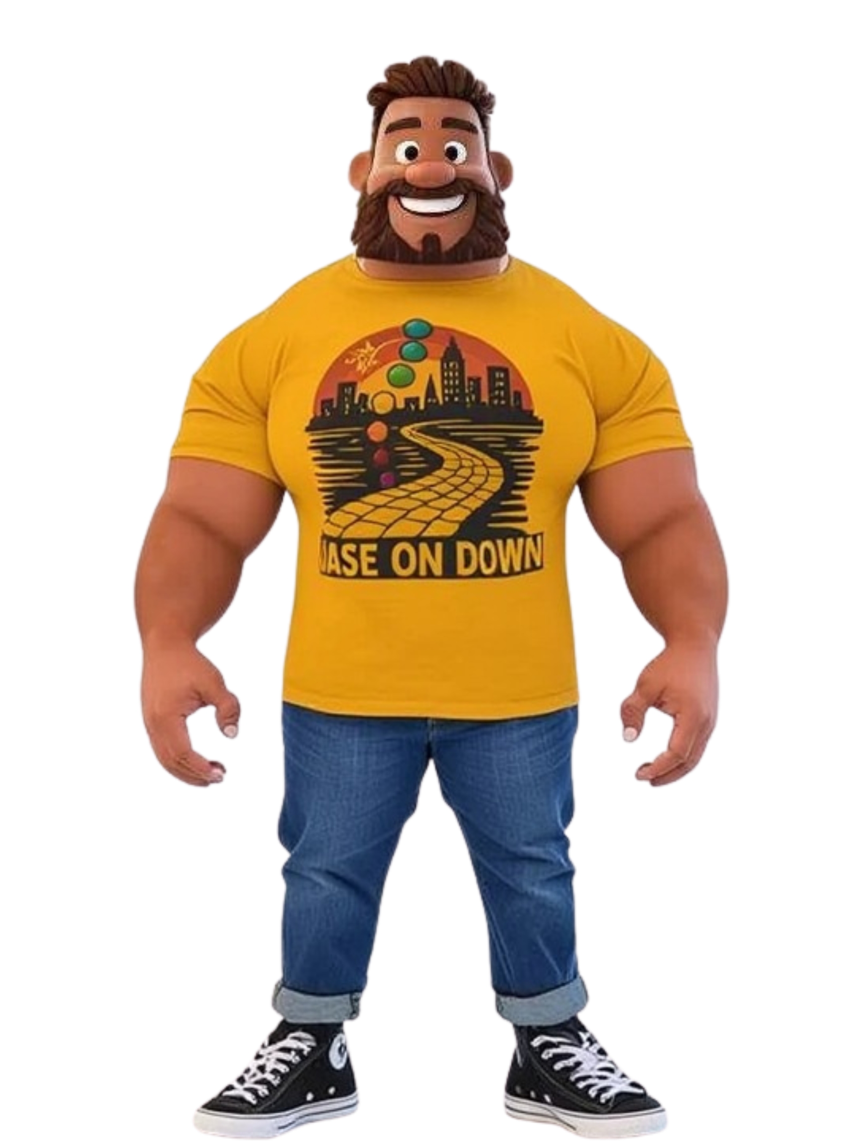 Ease On Down Yellow Brick Tee product thumbnail image Ease On Down Yellow Brick Tee product thumbnail image