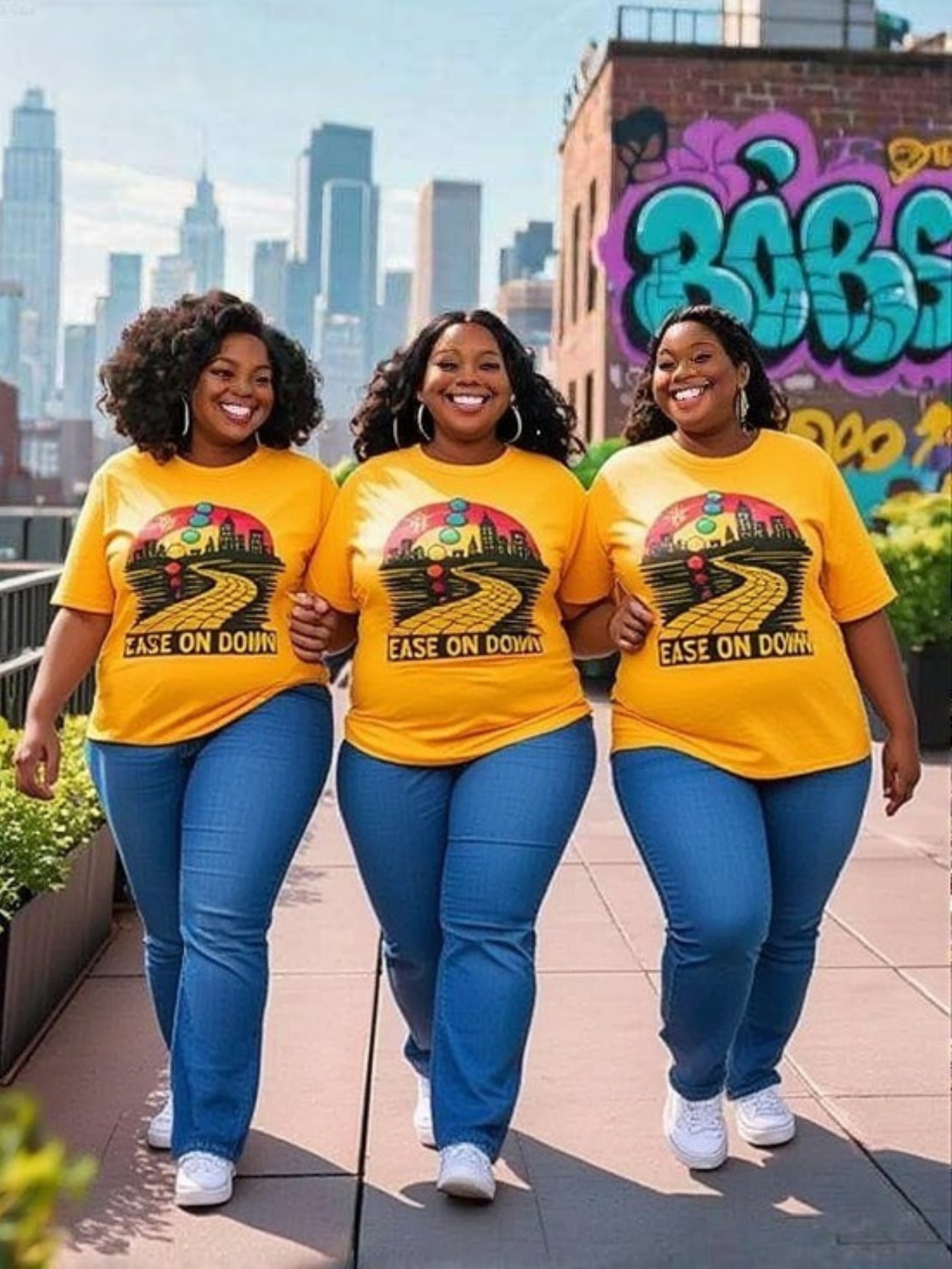 Ease On Down Yellow Brick Tee product thumbnail image Ease On Down Yellow Brick Tee product thumbnail image