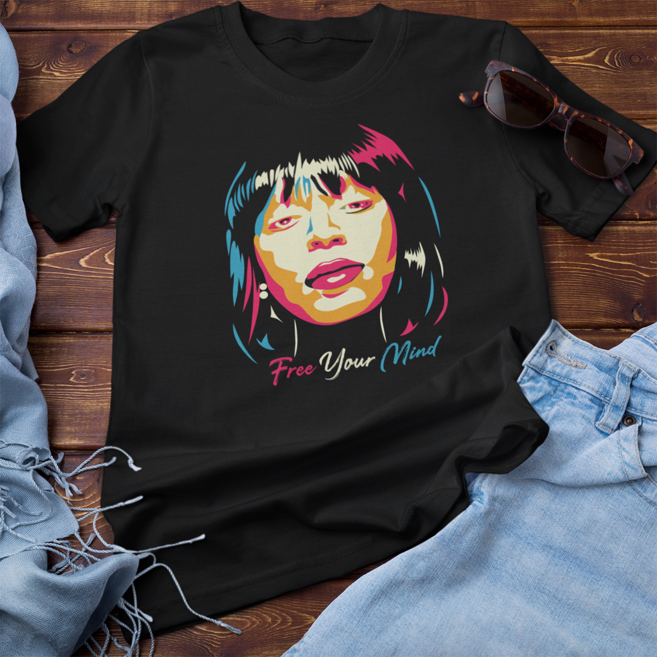 Taquirah Unisex Cotton Tee product thumbnail image Taquirah Unisex Cotton Tee product thumbnail image