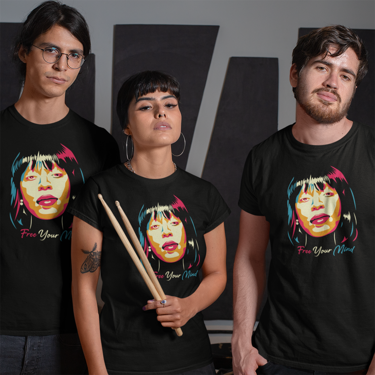 Taquirah Unisex Cotton Tee product thumbnail image Taquirah Unisex Cotton Tee product thumbnail image